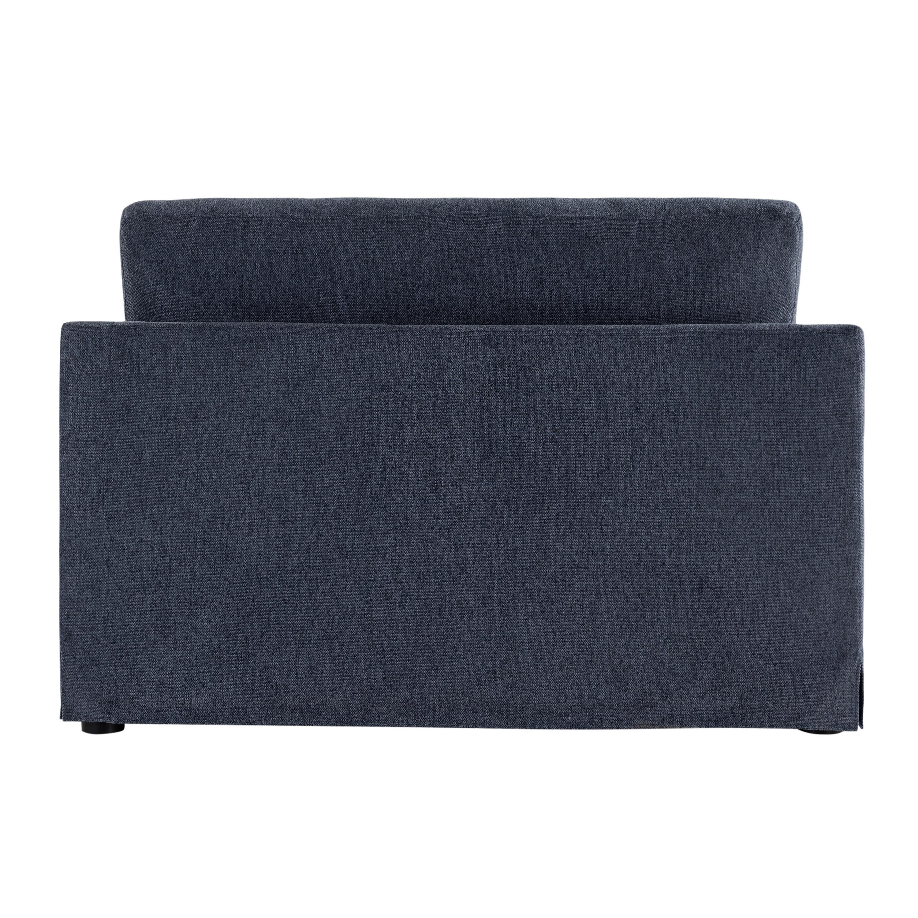Serta Hailey Twin Sofa Sleeper, Navy, large