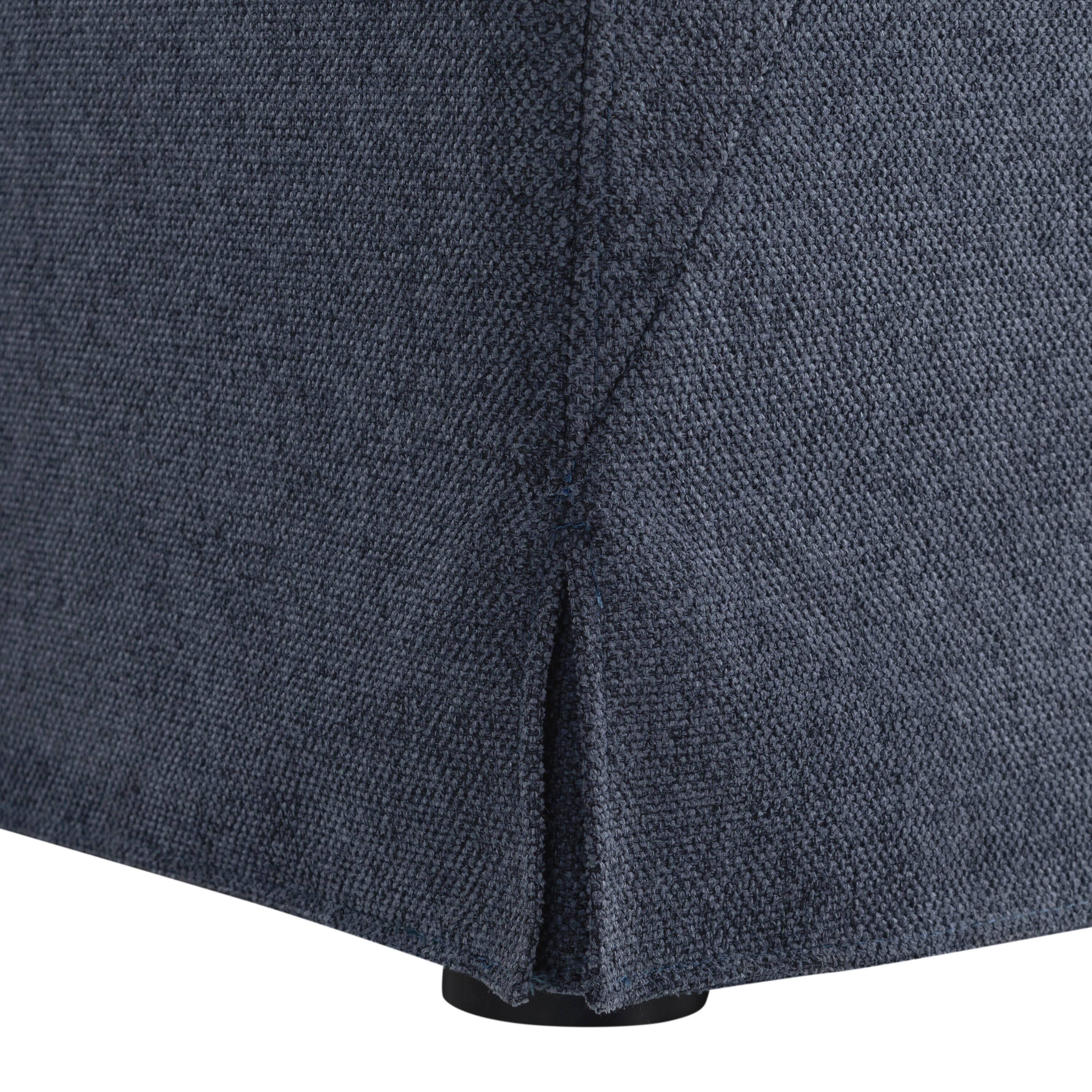 Serta Hailey Twin Sofa Sleeper, Navy, large