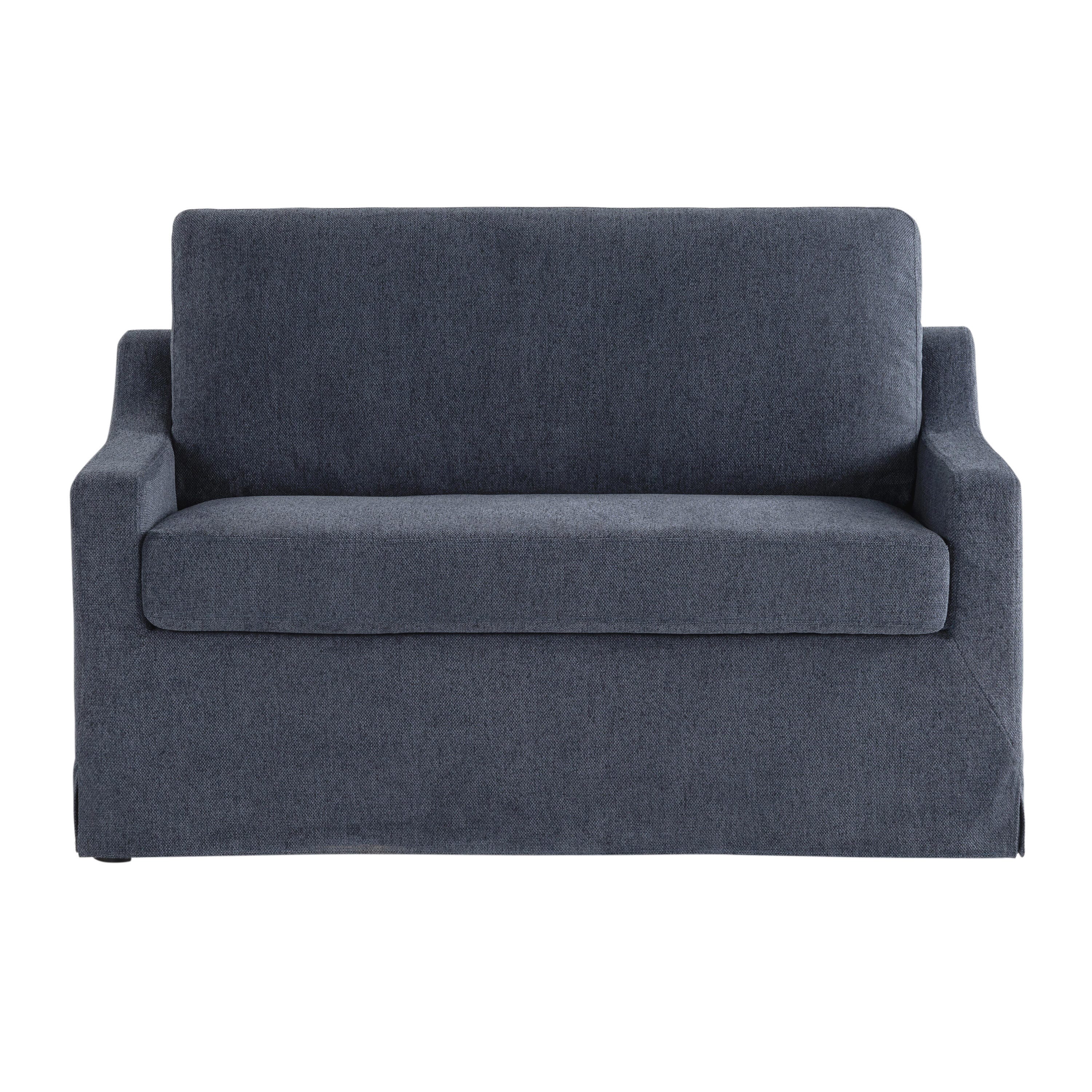 Serta Hailey Twin Sofa Sleeper, Navy, large