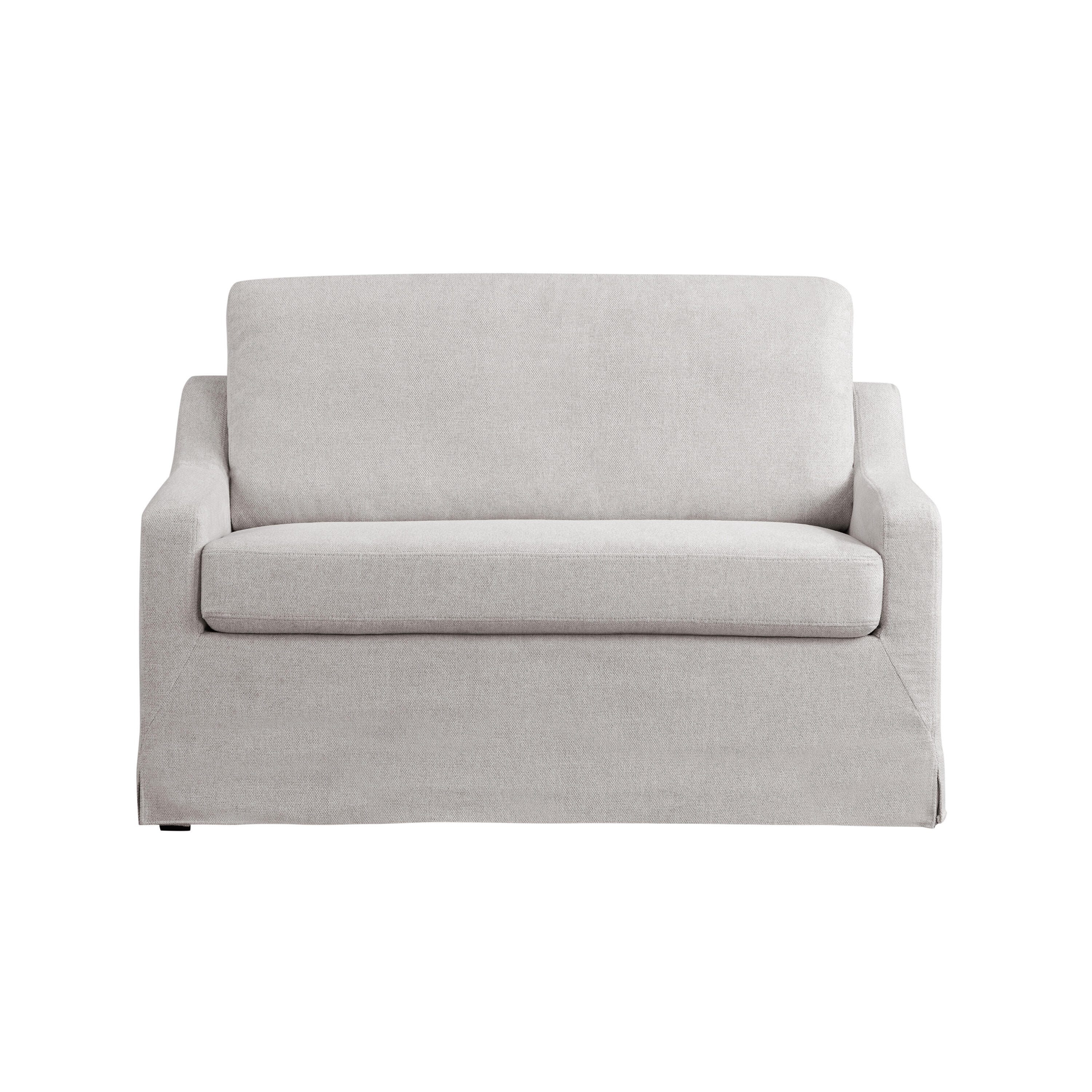Serta Hailey Twin Sofa Sleeper, Oatmeal, large