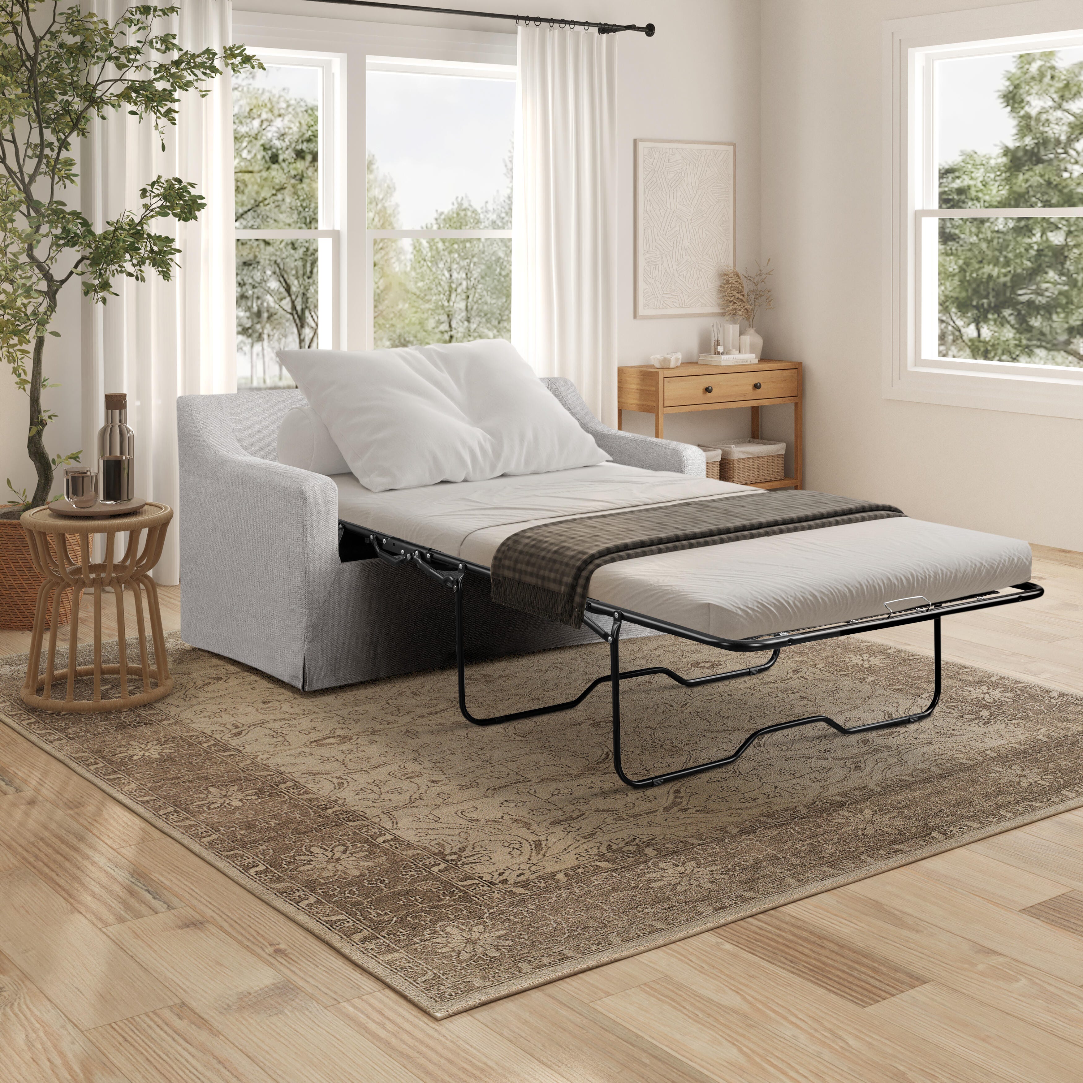 Serta Hailey Sofa Sleeper, Oatmeal, large