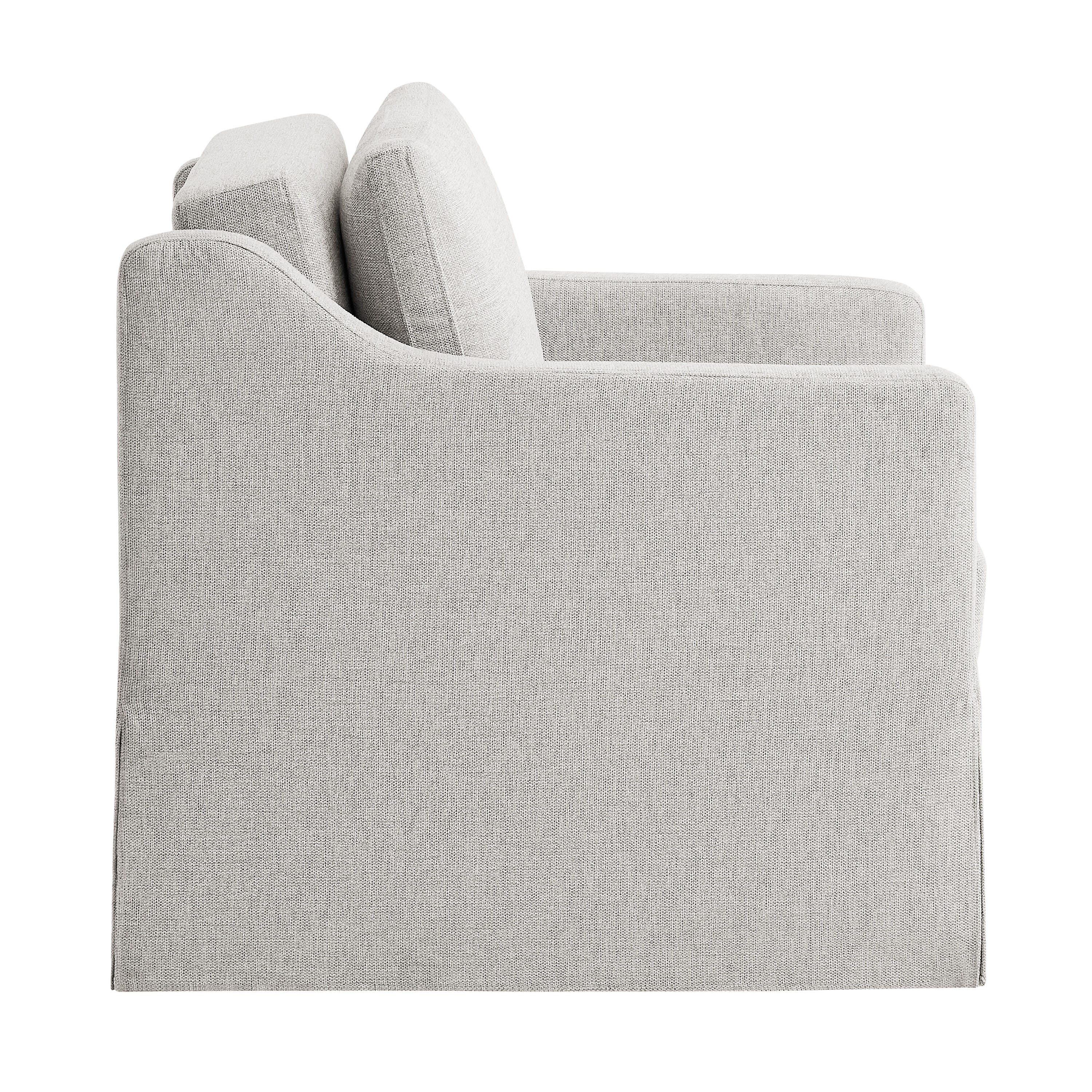 Serta Henley Single Sleeper Chair, Gray, large