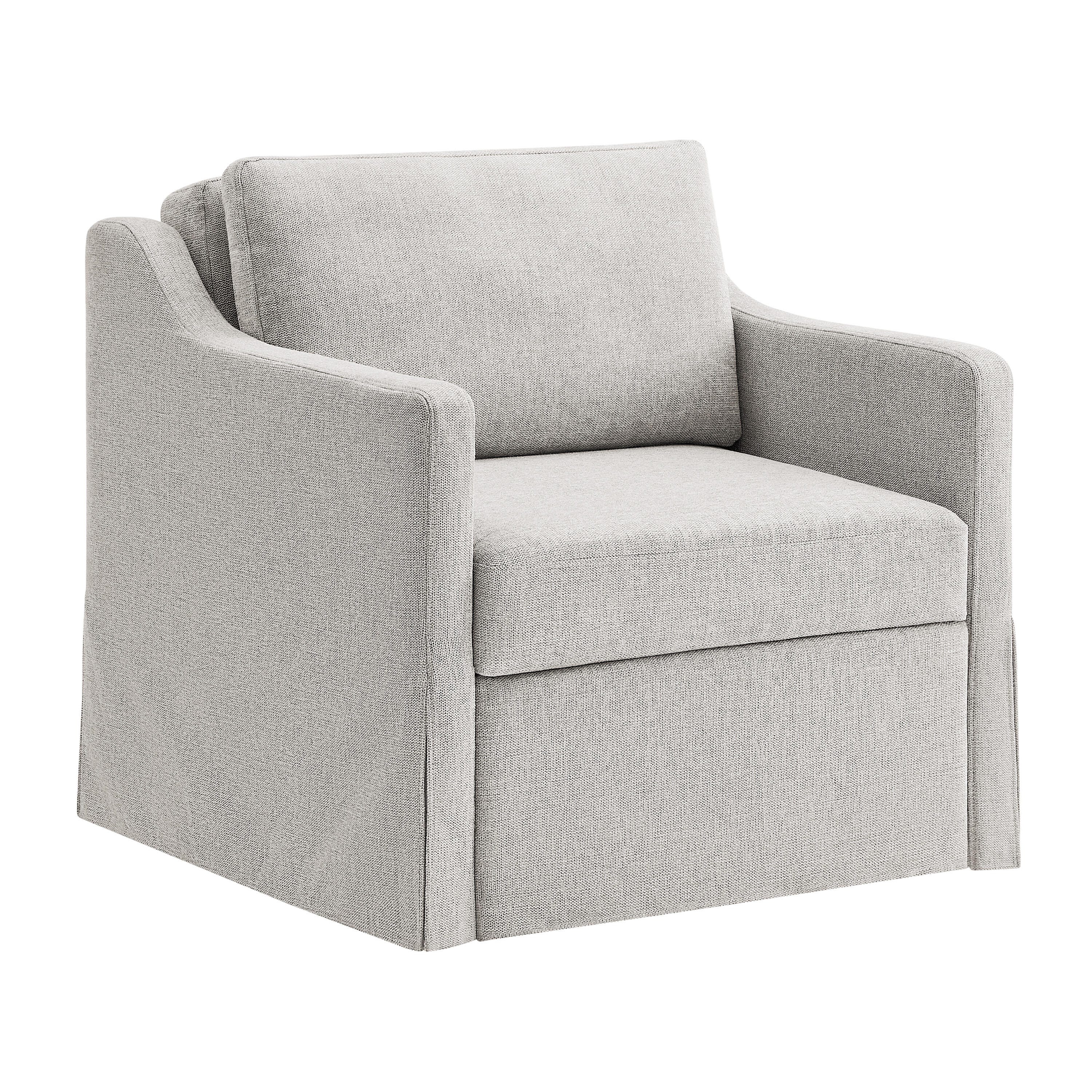 Serta Henley Single Sleeper Chair, Gray, large