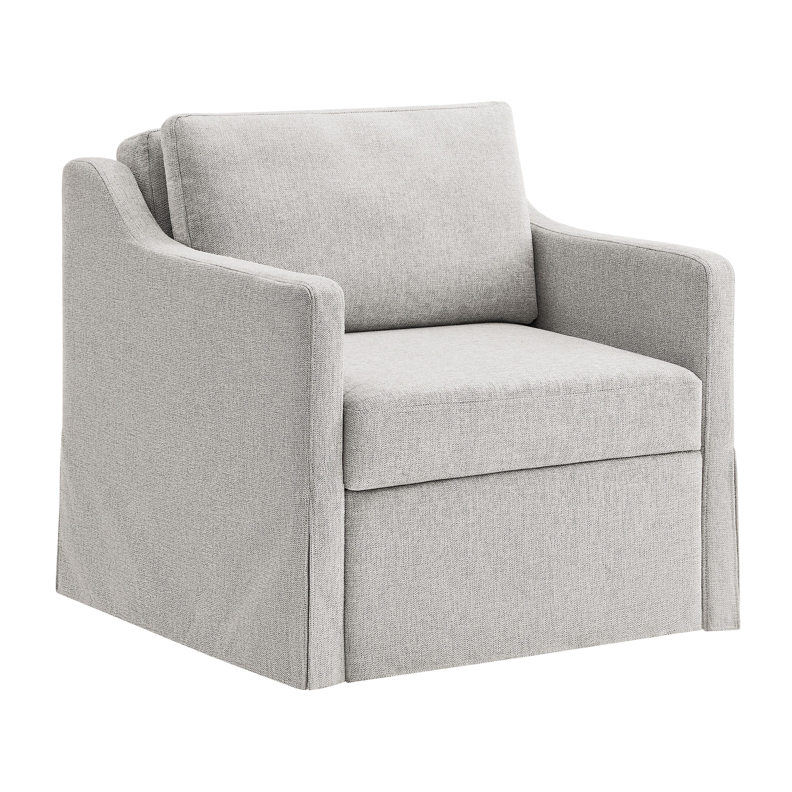 Serta Henley Single Sleeper Chair, Gray, large