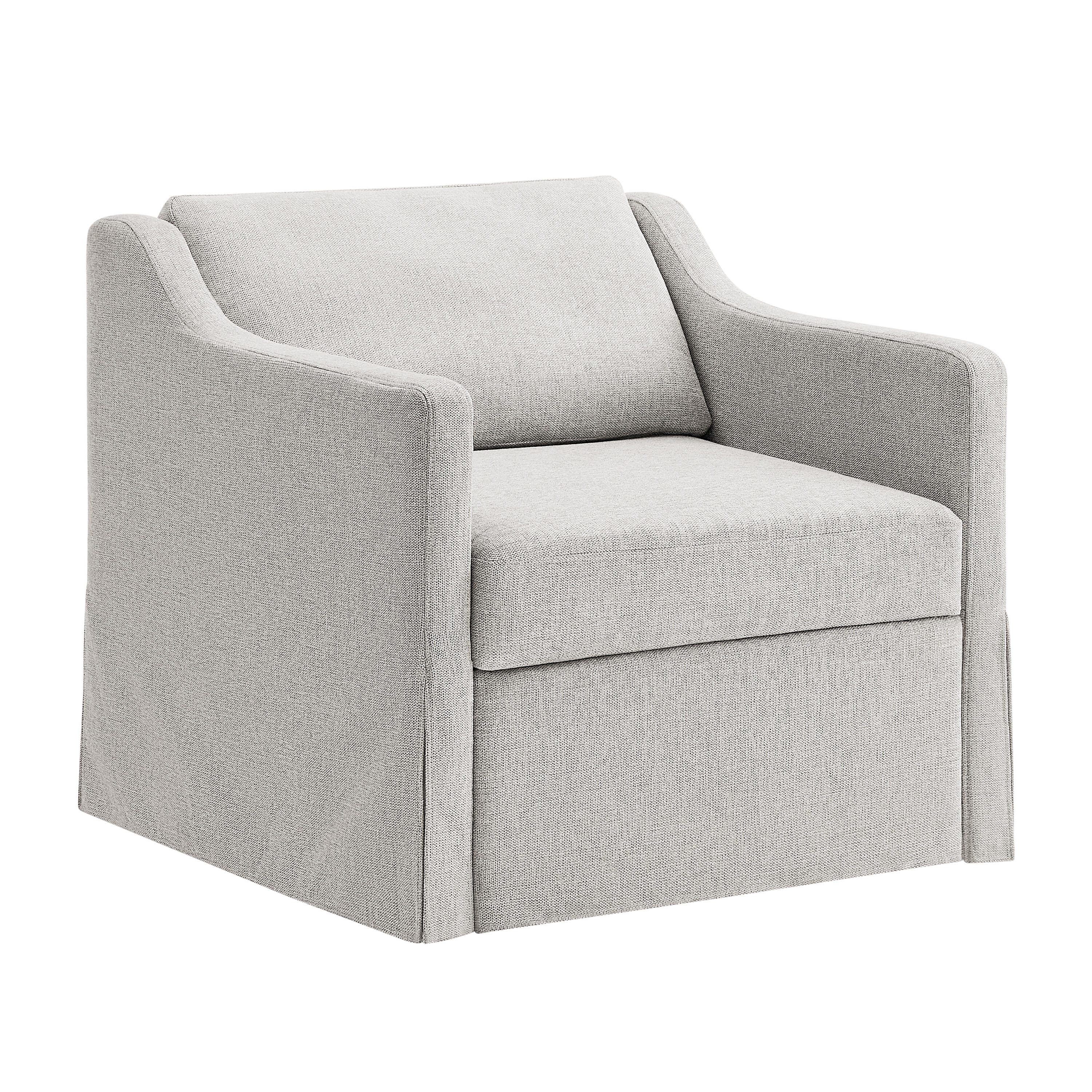 Serta Henley Single Sleeper Chair, Gray, large