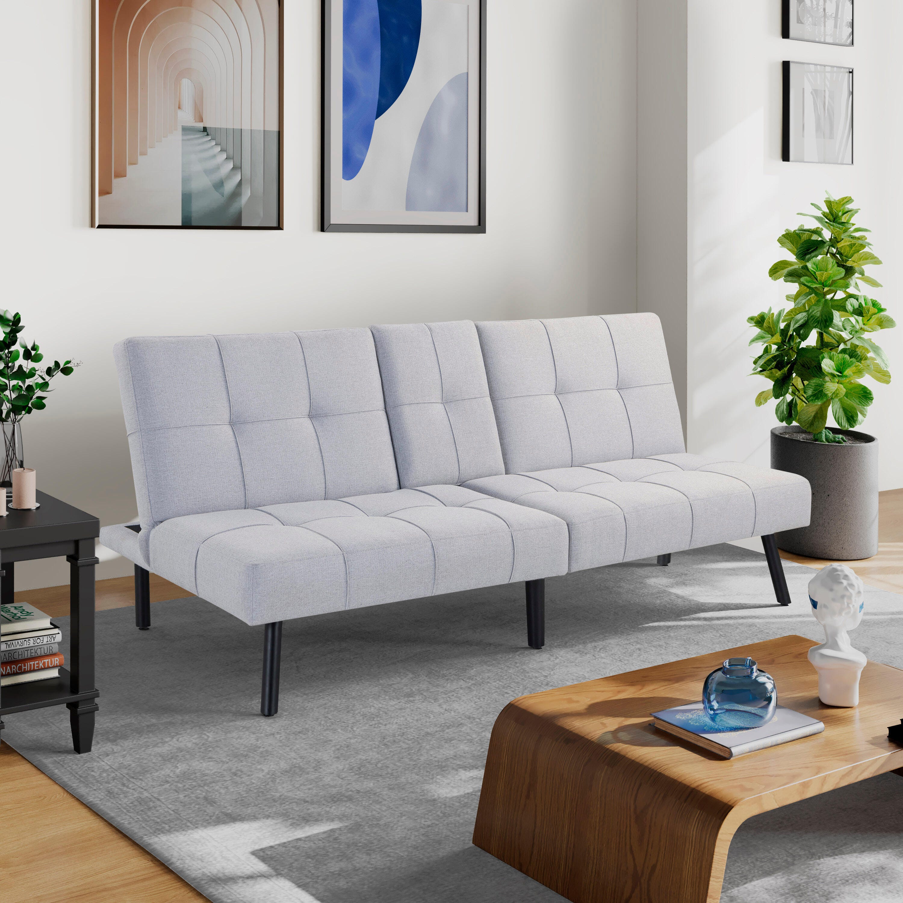 Serta Lansing Futon, , large