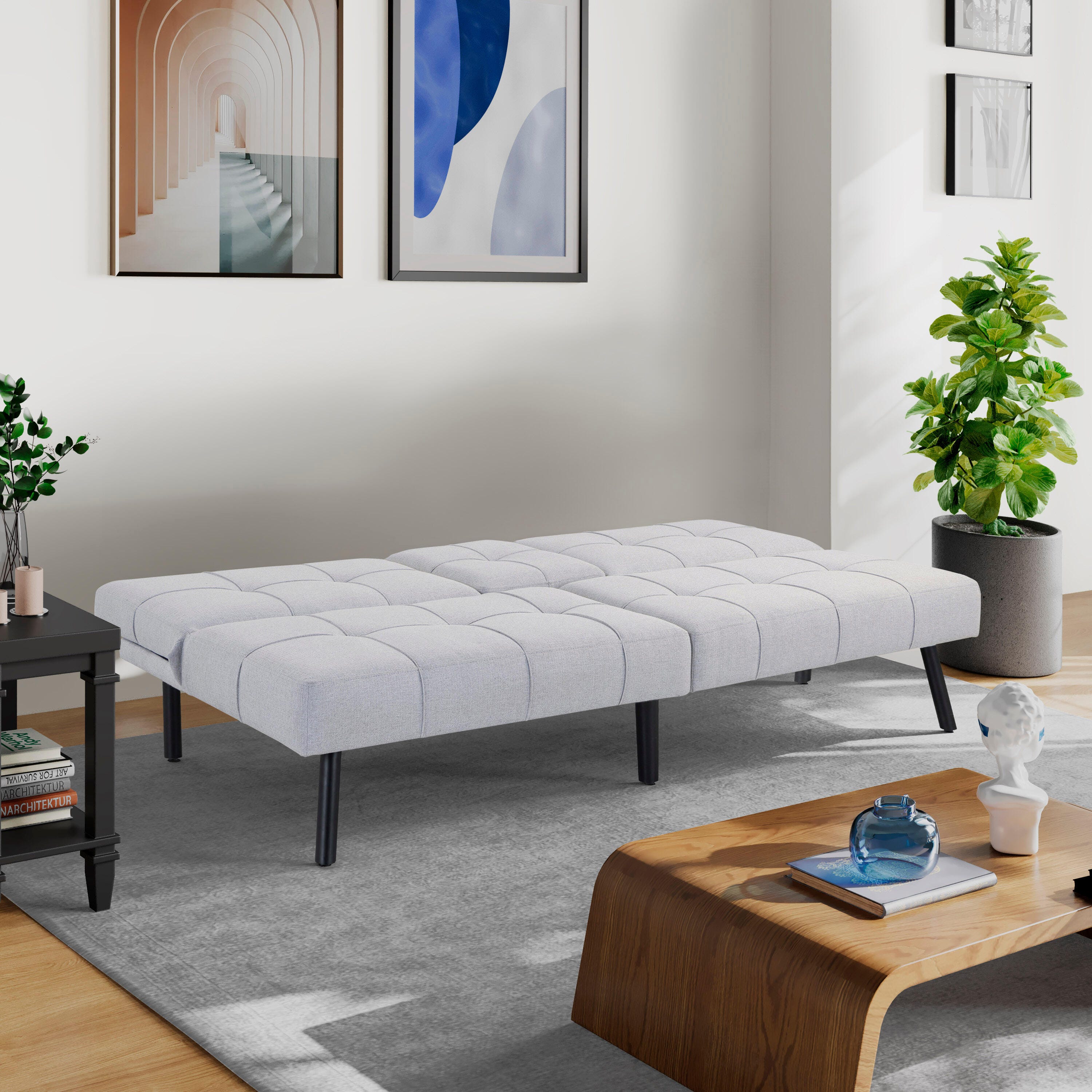 Serta Lansing Futon, , large