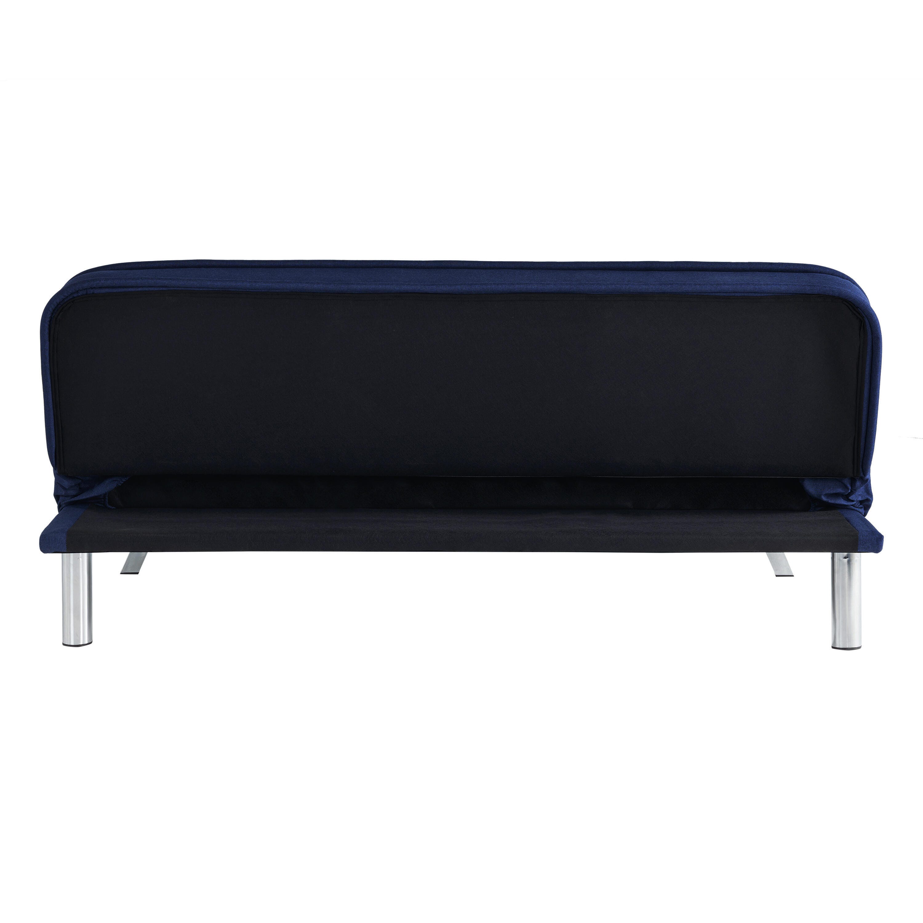 Serta Trent Futon, Navy, large