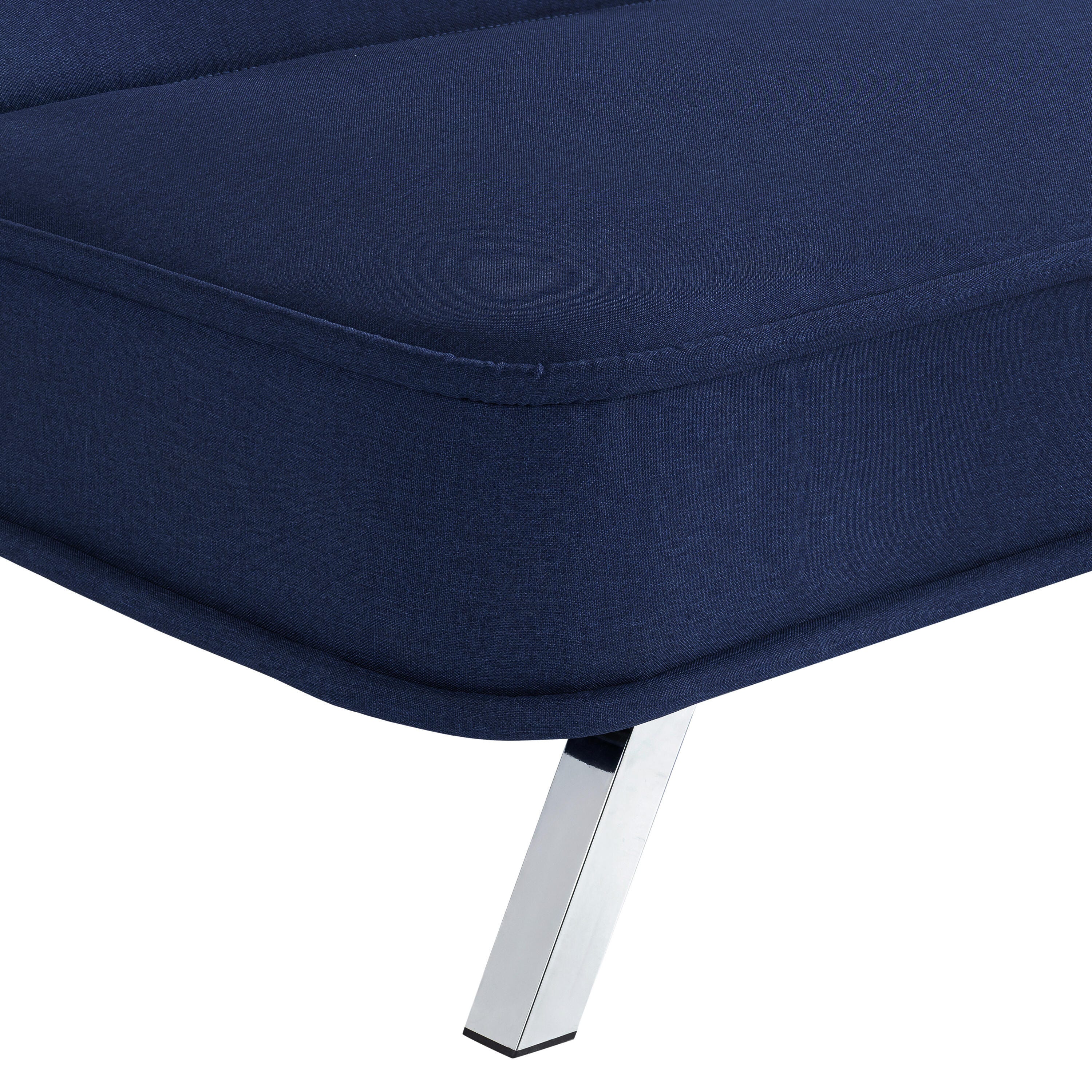 Serta Trent Futon, Navy, large