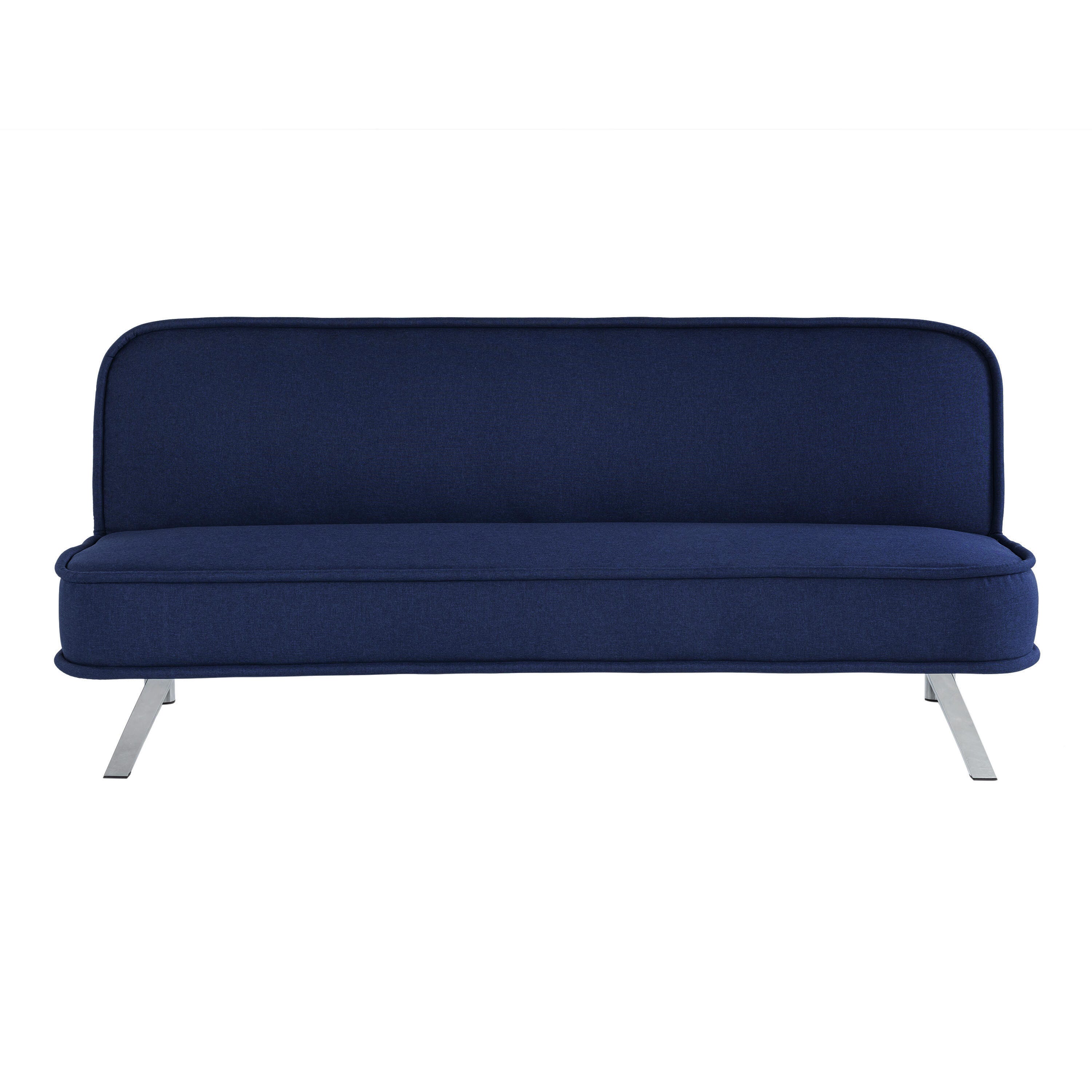 Serta Trent Futon, Navy, large