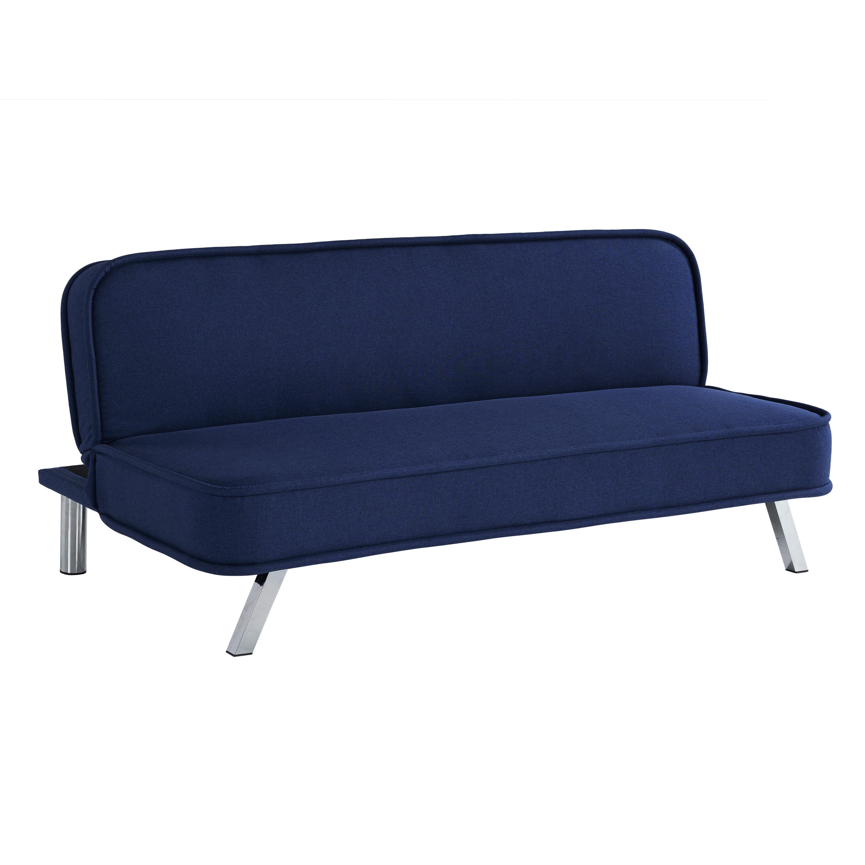 Serta Trent Futon, Navy, large