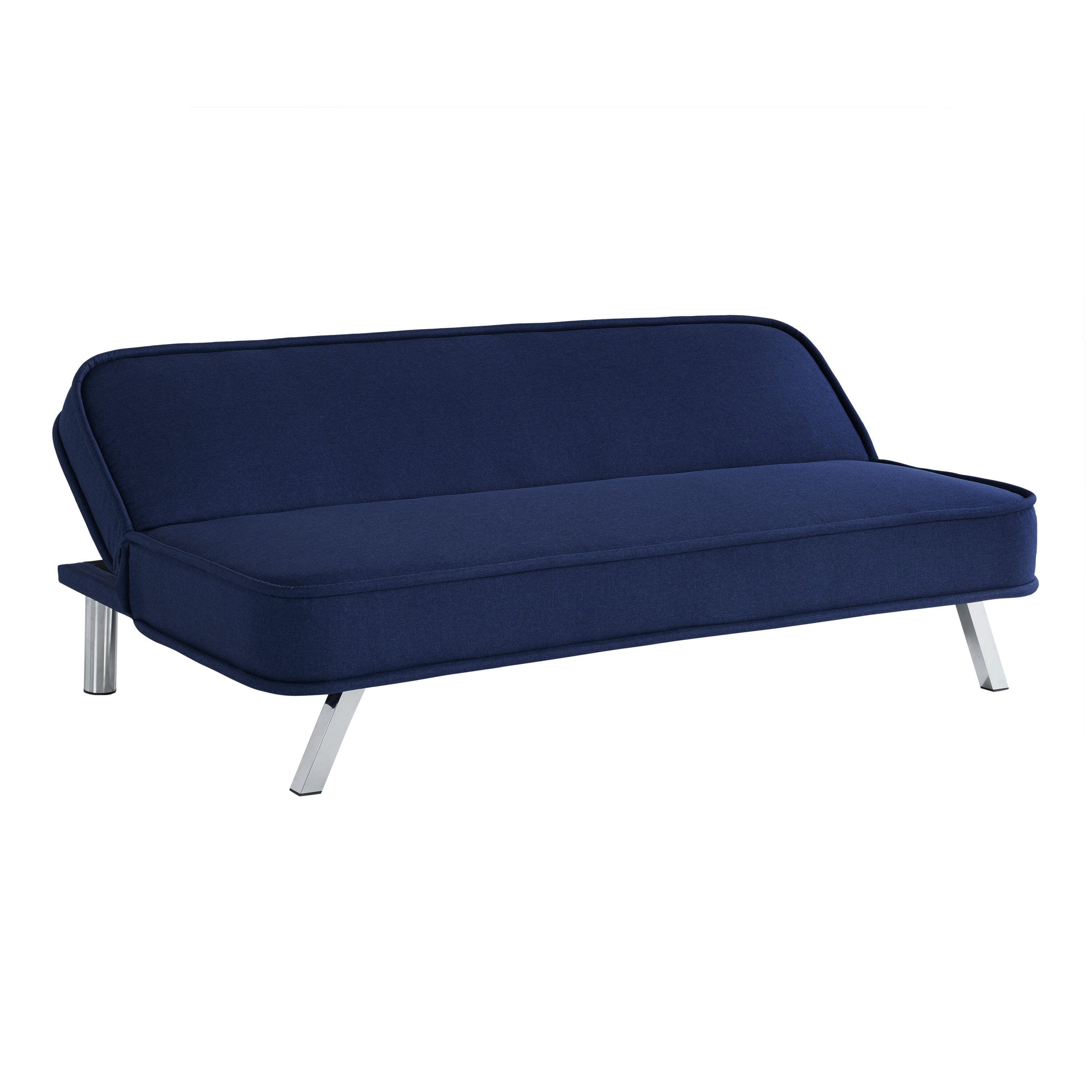 Serta Trent Futon, Navy, large