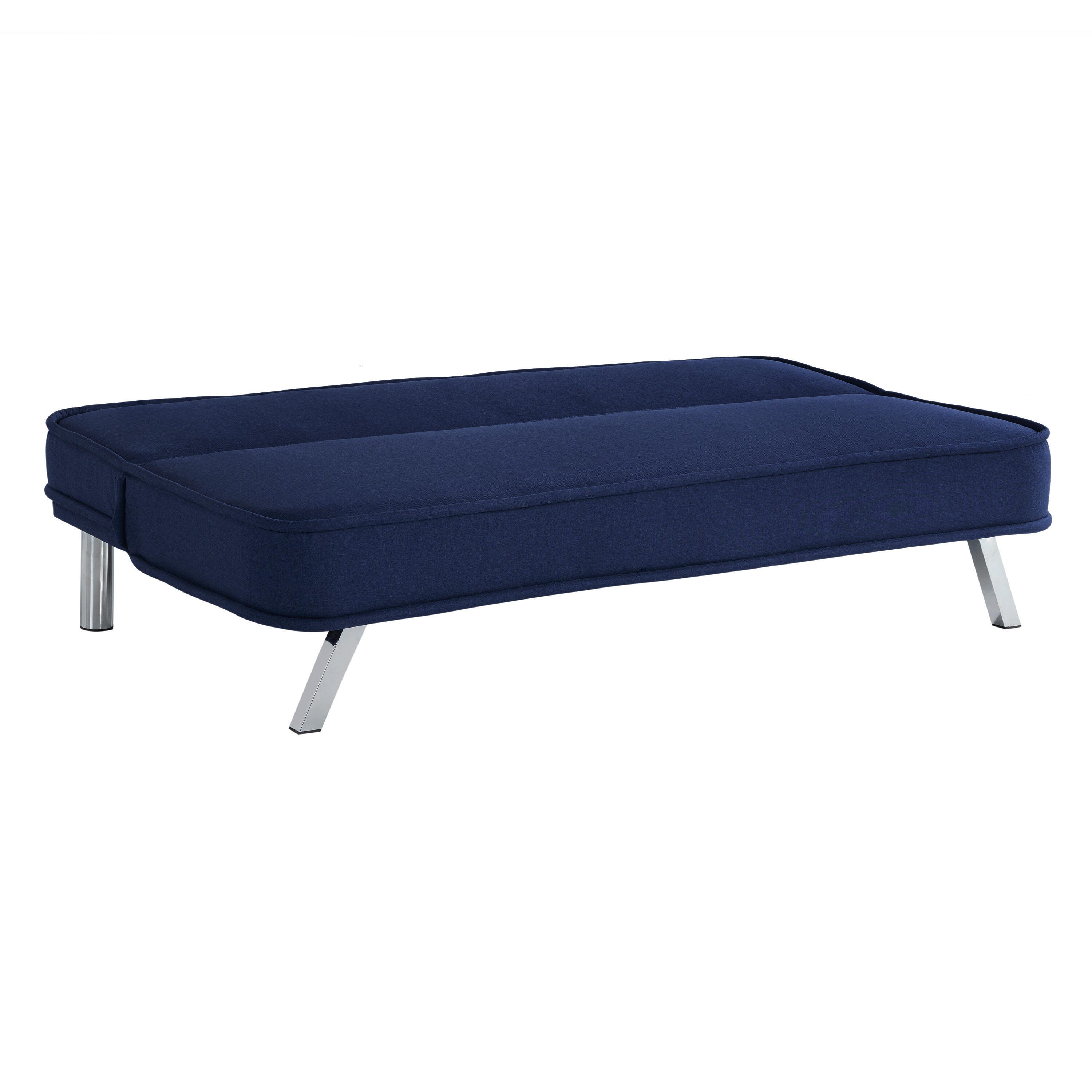 Serta Trent Futon, Navy, large