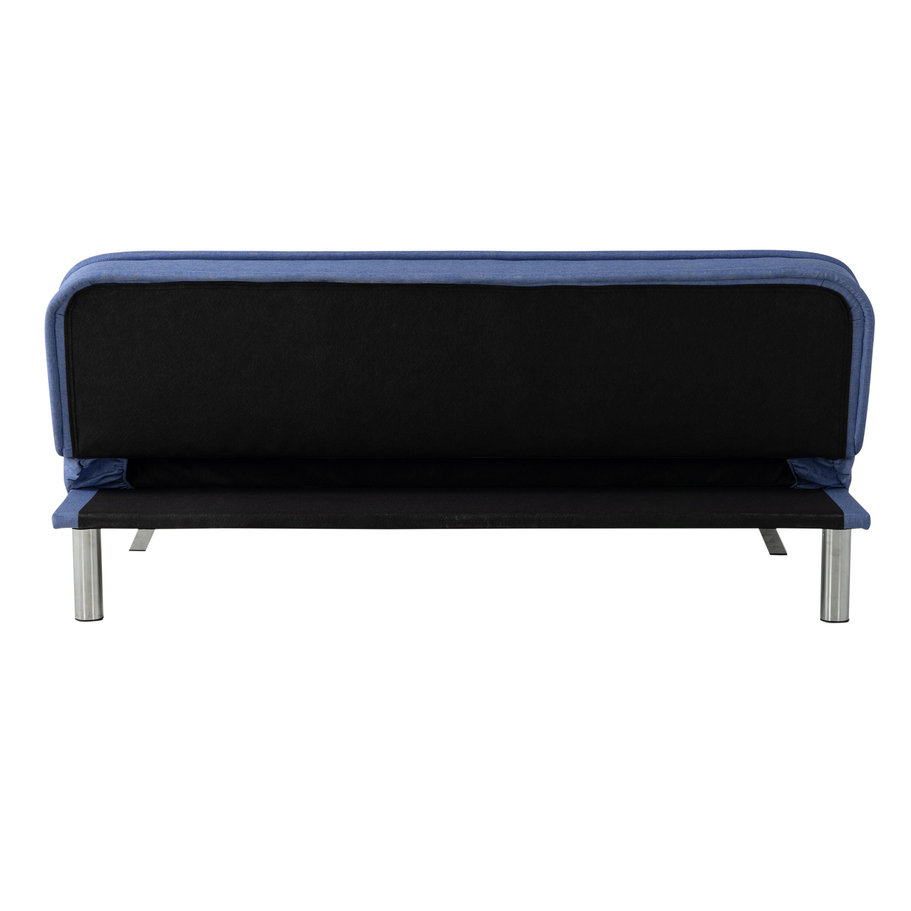 Serta Trent Futon, Blue, large
