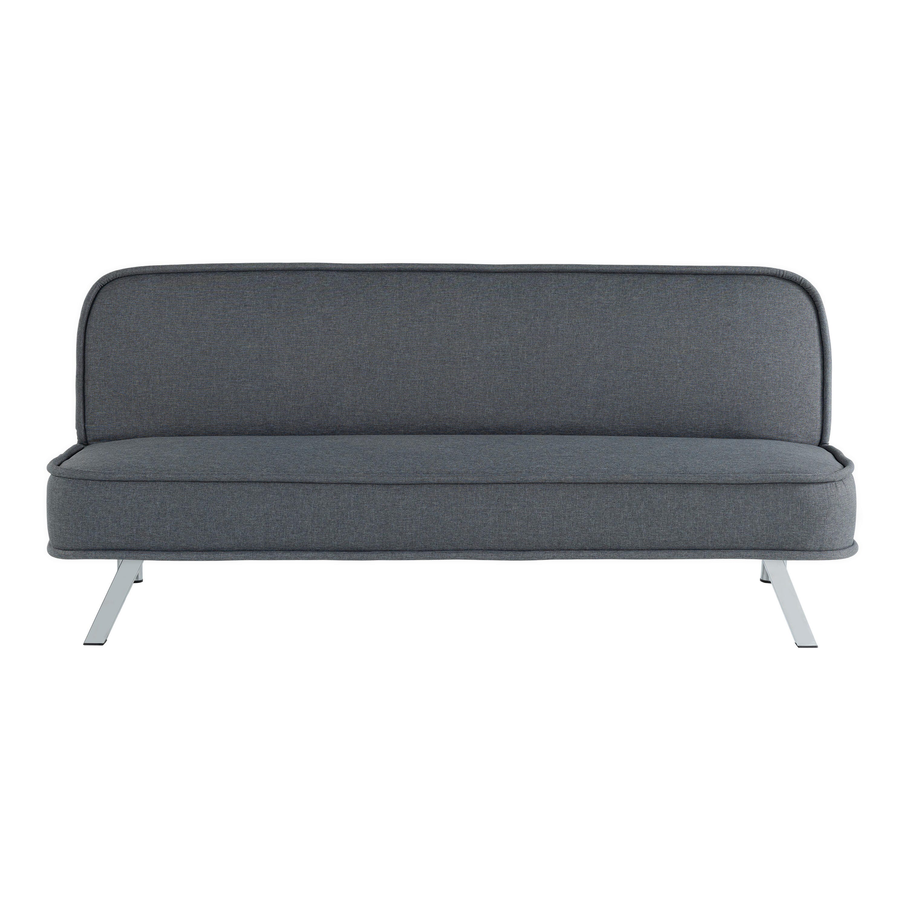 Serta Trent Futon, Charcoal, large
