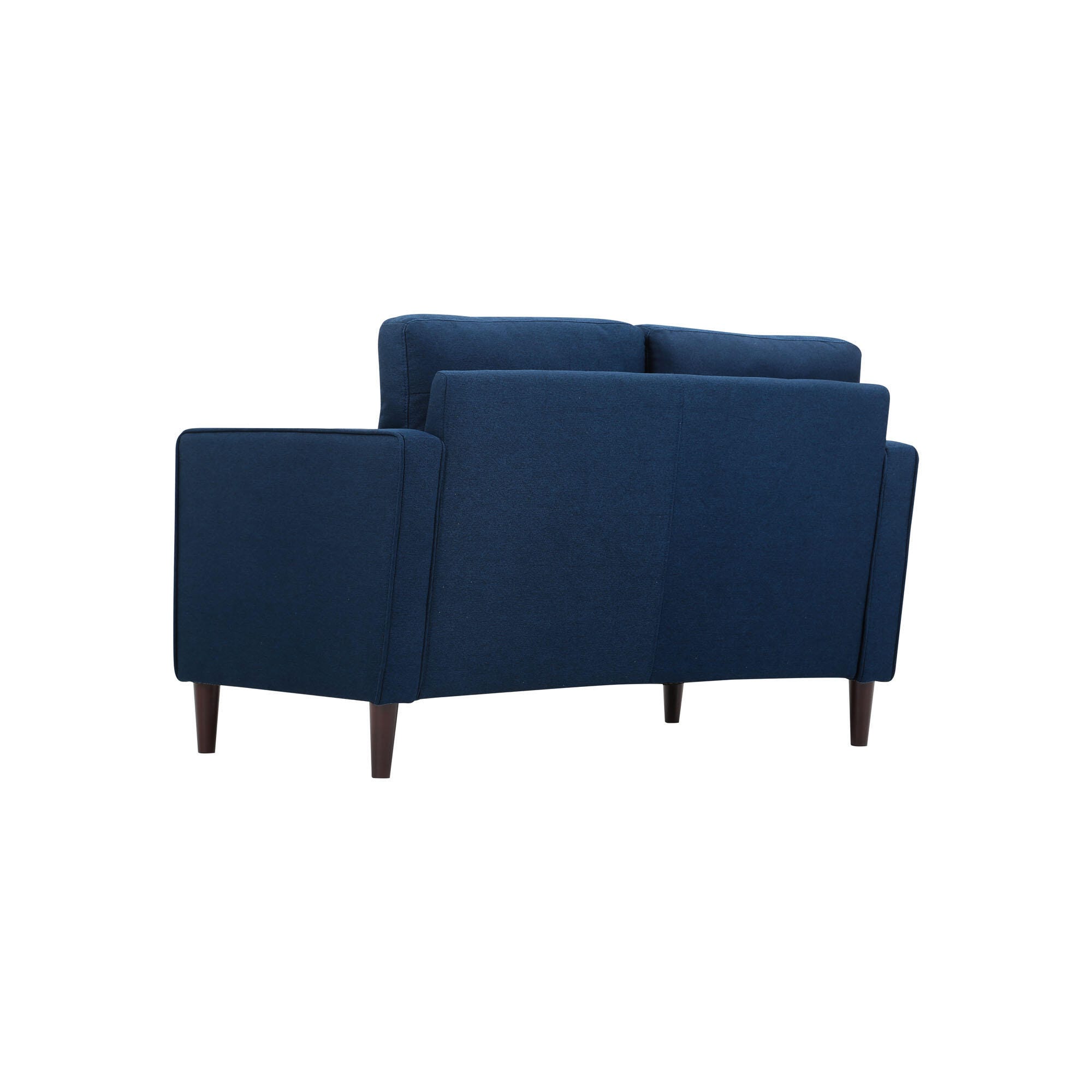 Studio Living Lansing Loveseat, Navy, large