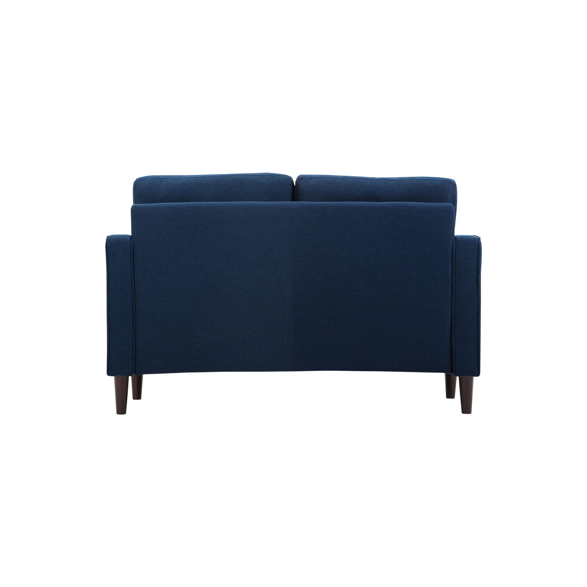 Studio Living Lansing Loveseat, Navy, large