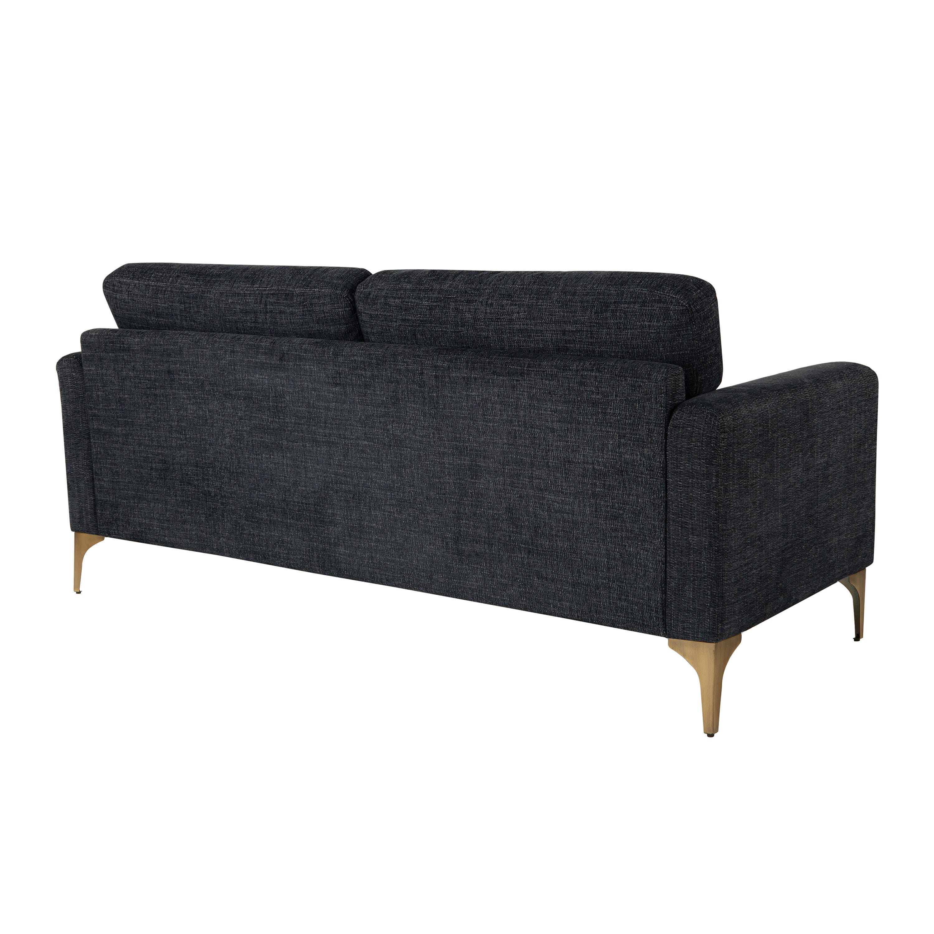 Studio Living Morgan Sofa, Black, large