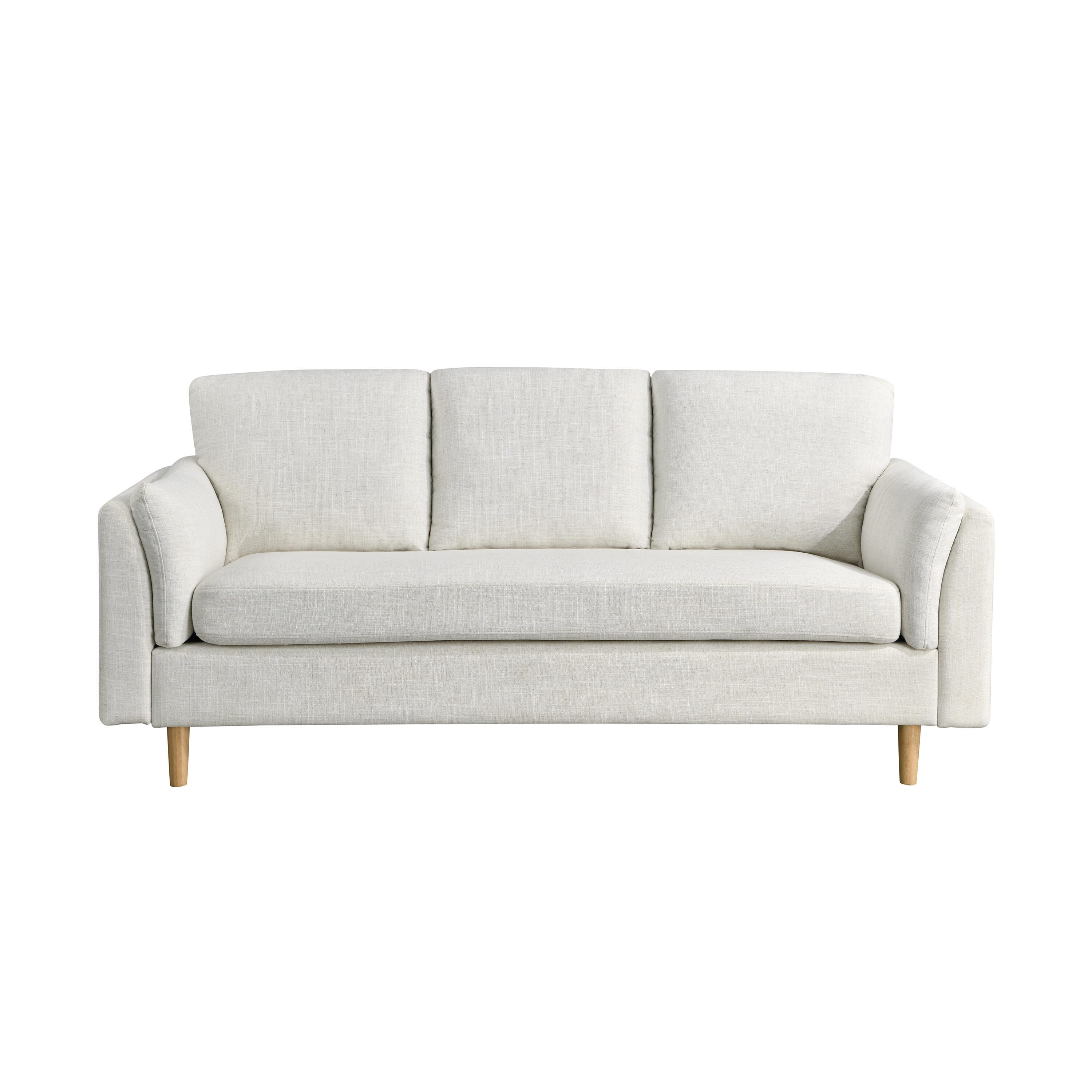 Studio Living Shoreline Sofa, Cream, large