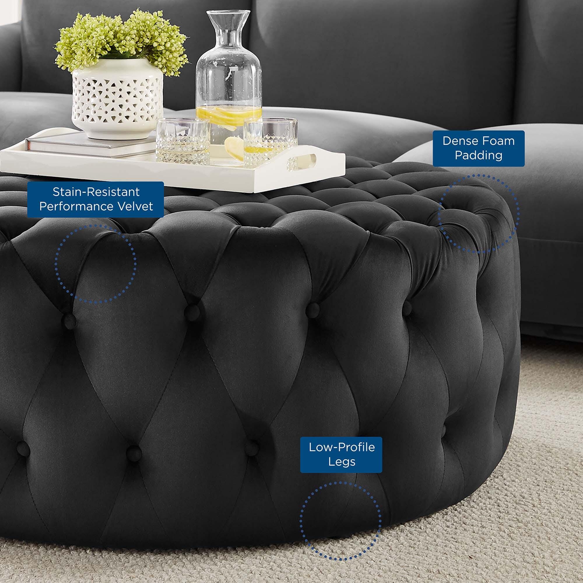 Modway Amour Ottoman, , large