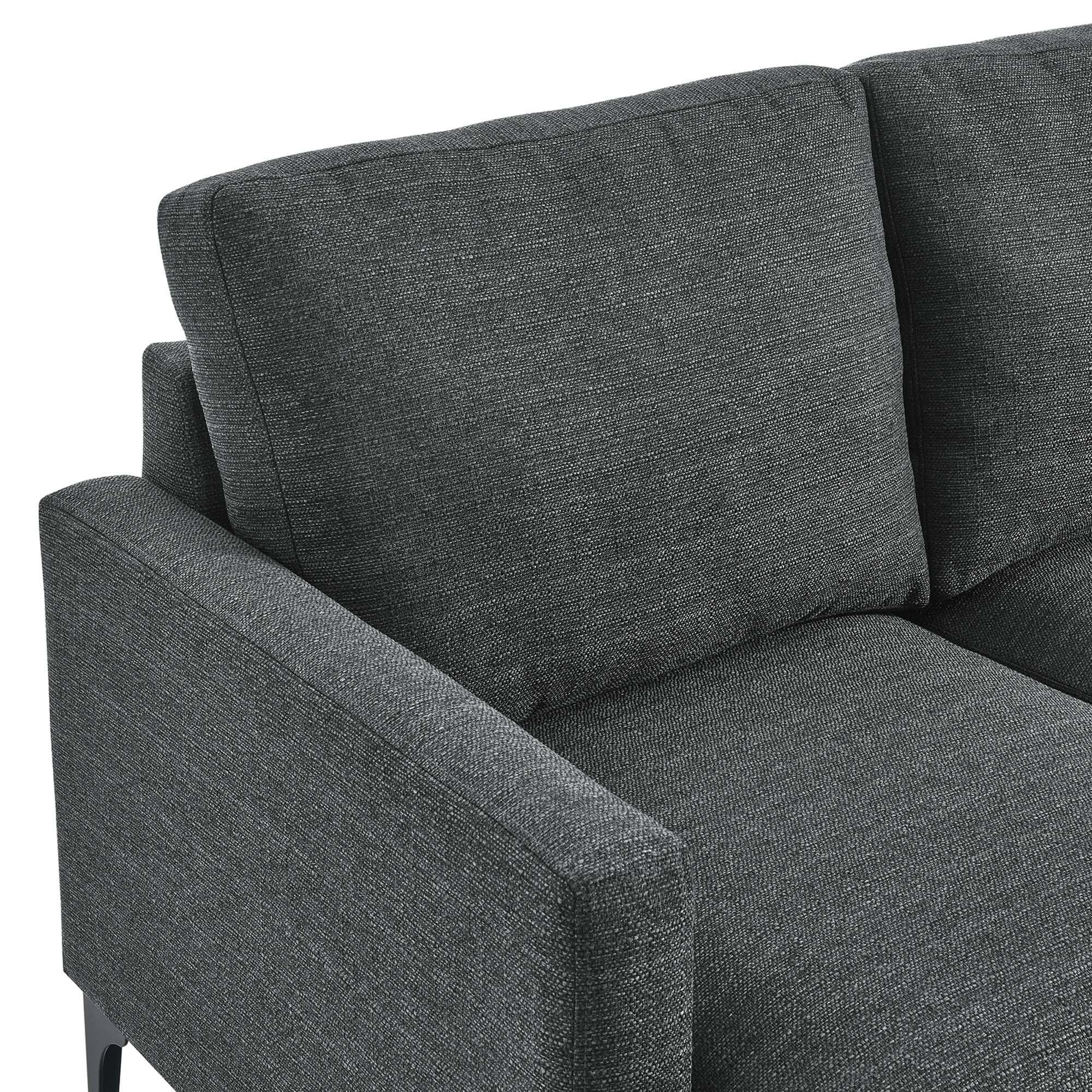 Modway Evermore Loveseat, Gray, large