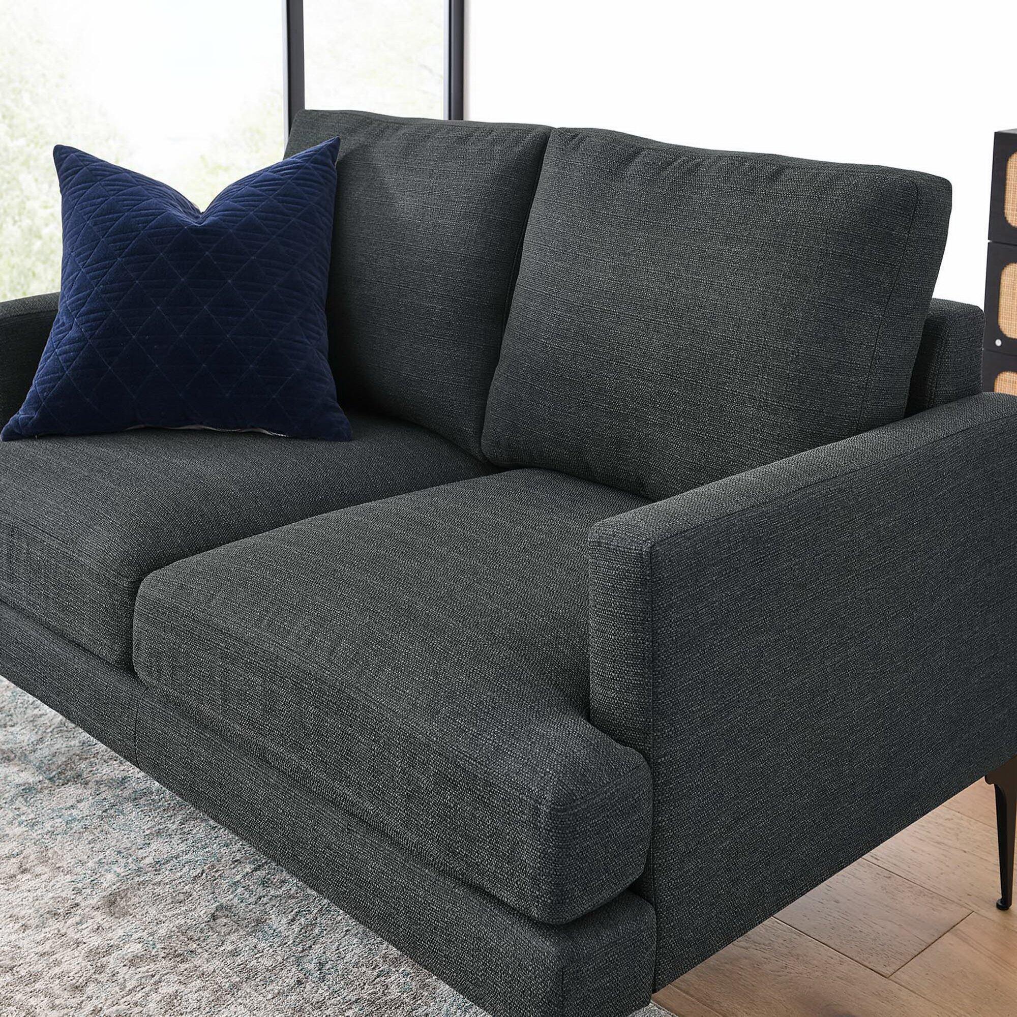 Modway Evermore Loveseat, Gray, large