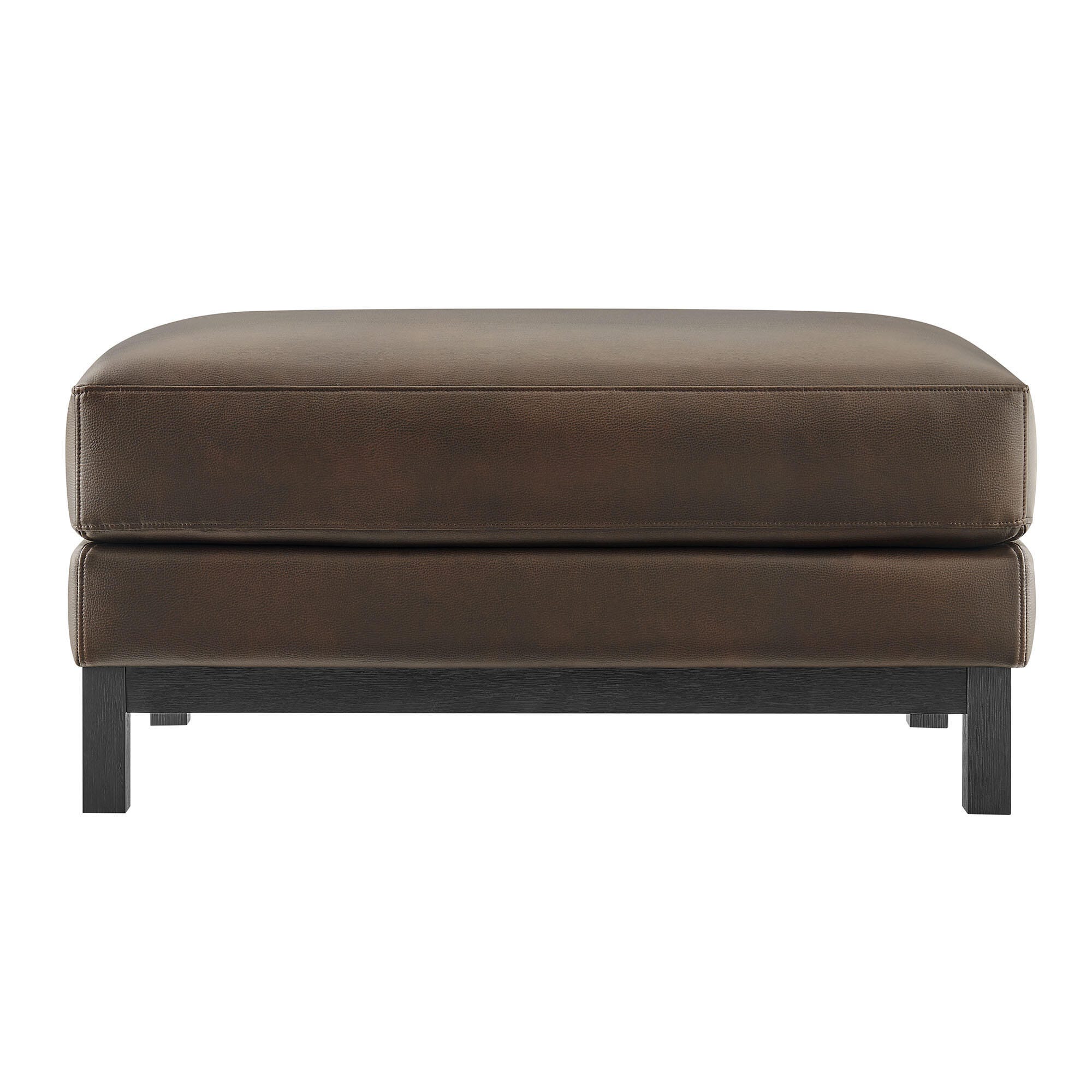 Modway Roscoe Solid Ottoman, Espresso, large