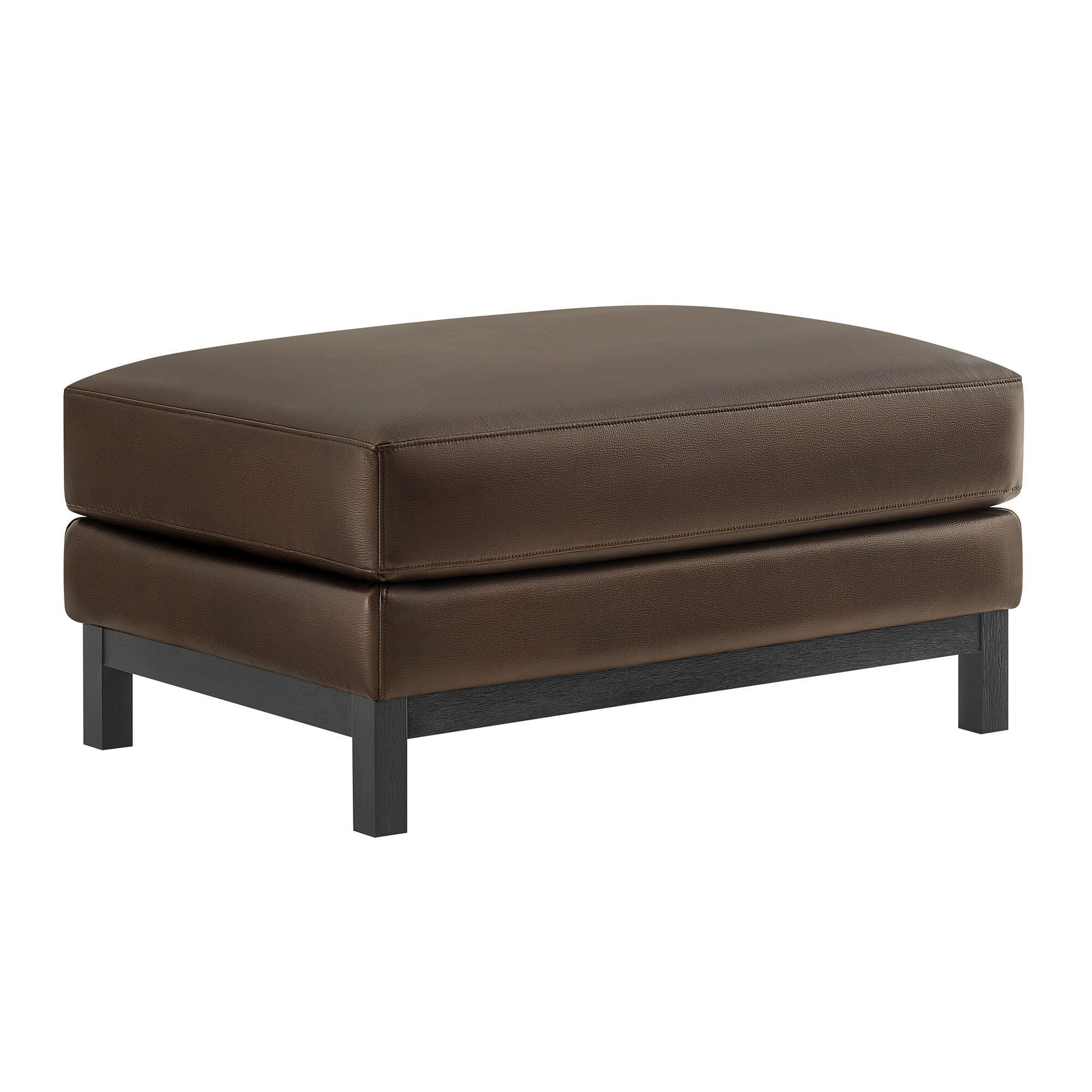 Modway Roscoe Solid Ottoman, Espresso, large