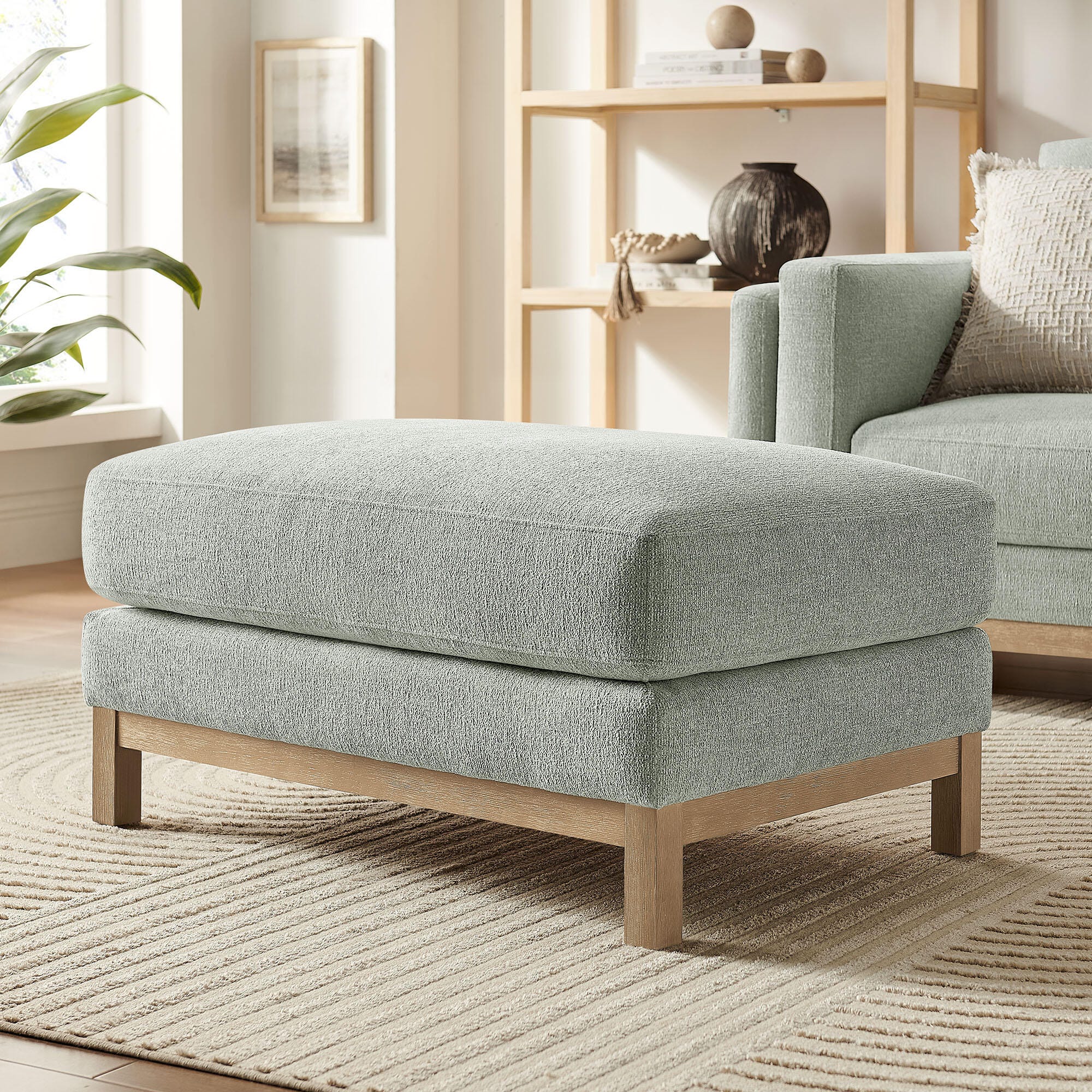 Modway Roscoe Ottoman, , rollover