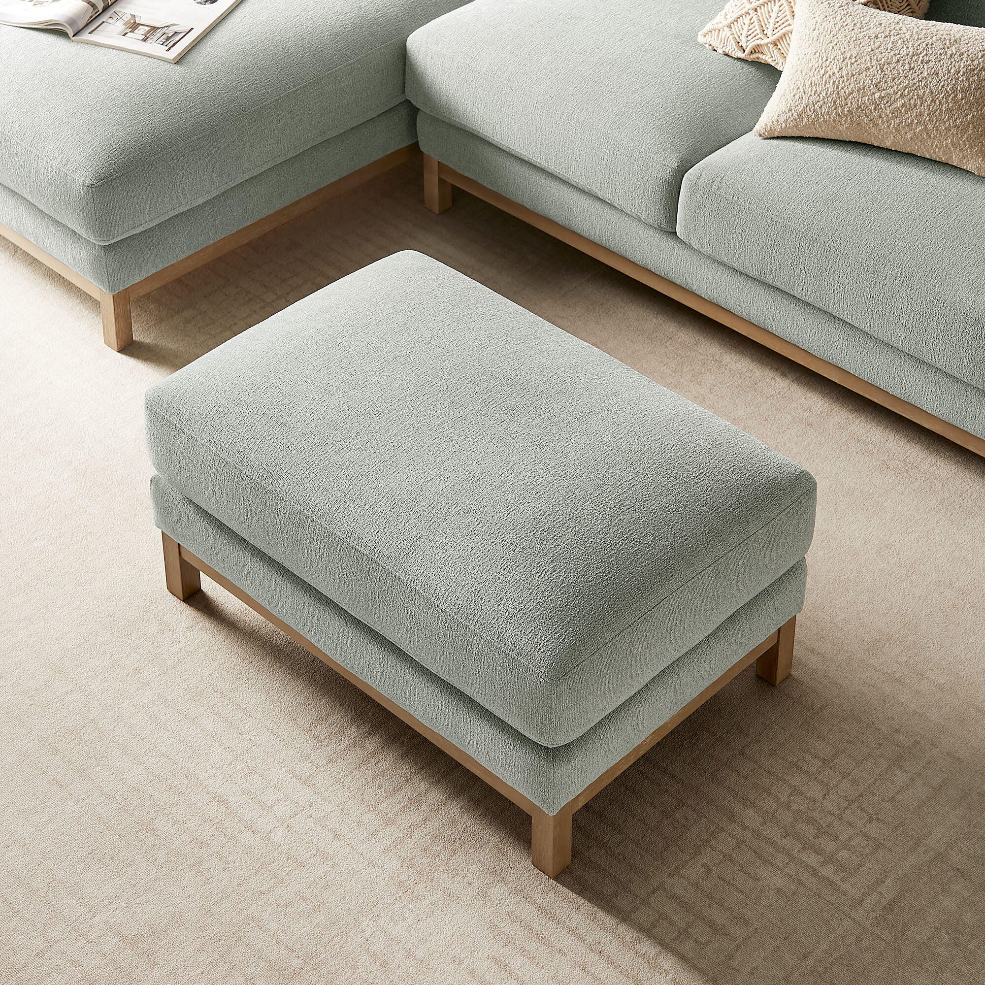 Modway Roscoe Ottoman, , large
