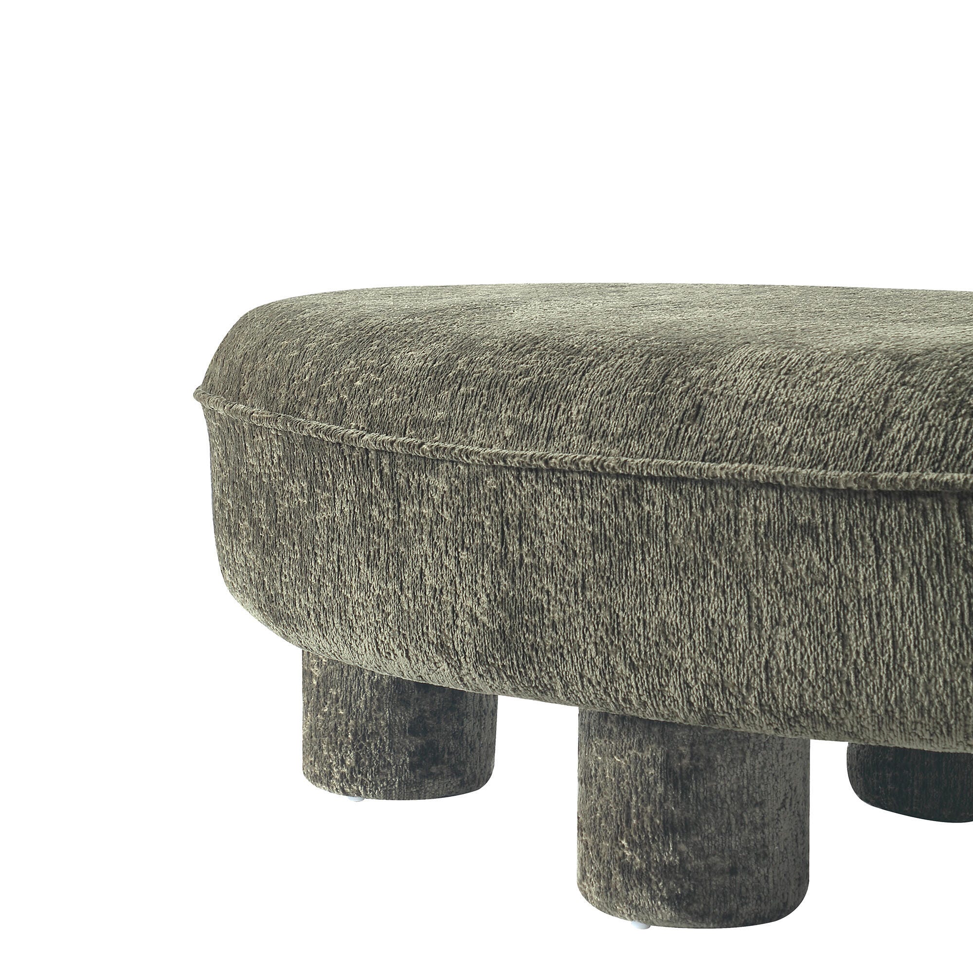 Manhattan Comfort Tribeca Ottoman, Olive Green, large