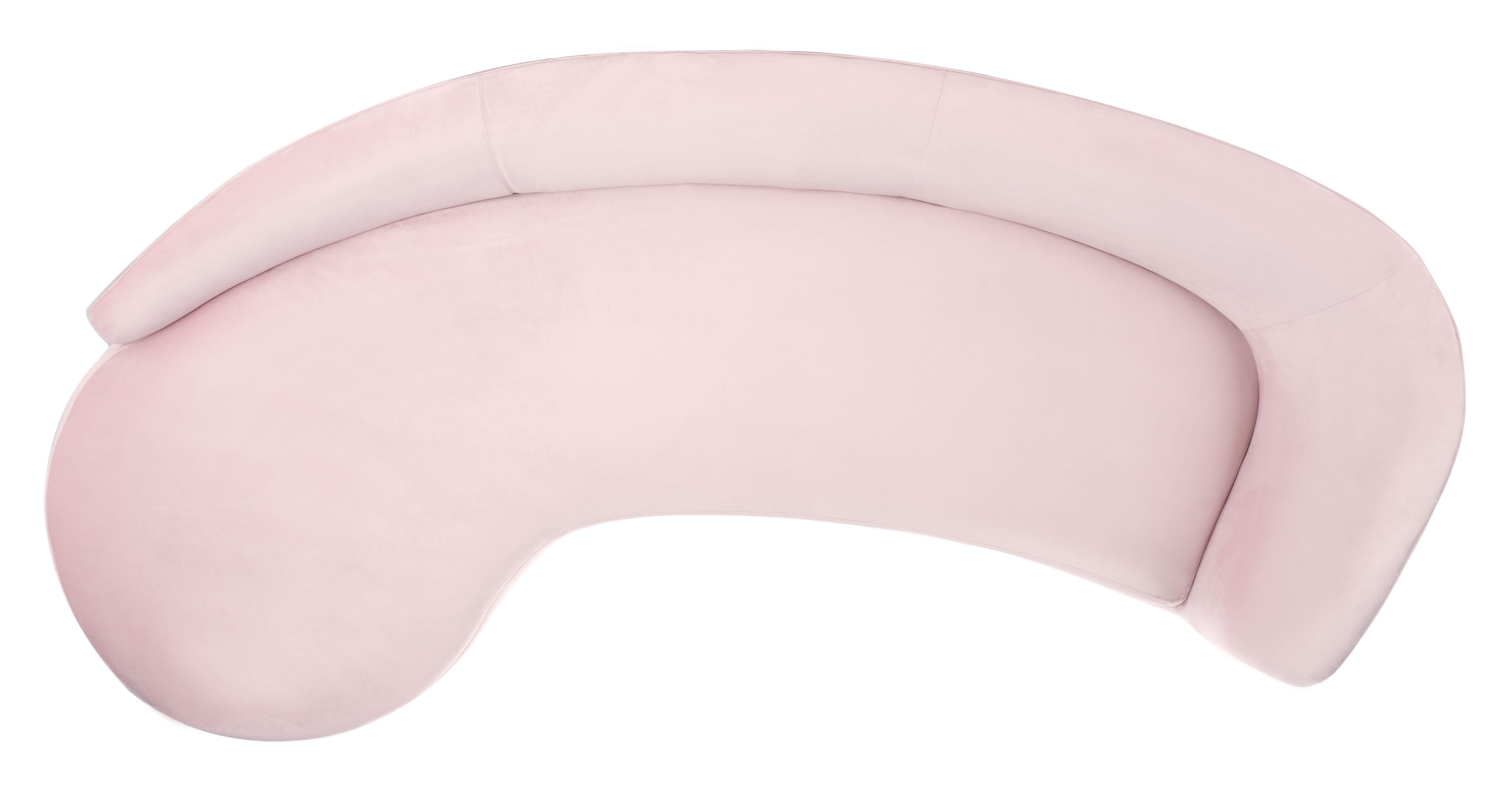Safavieh Evangeline Sofa, Pale Pink, large
