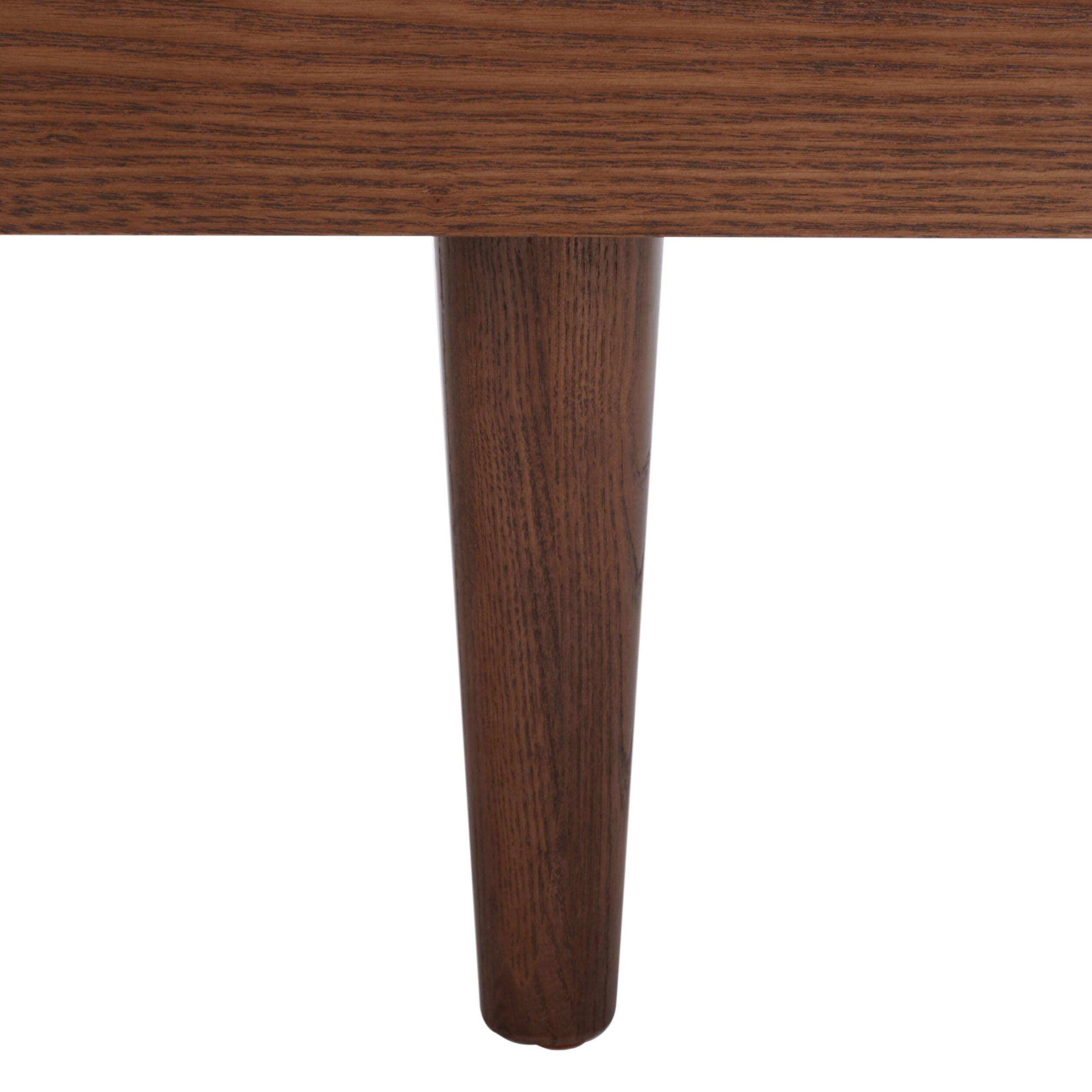 Safavieh Helena Sofa, Walnut/Natural, large