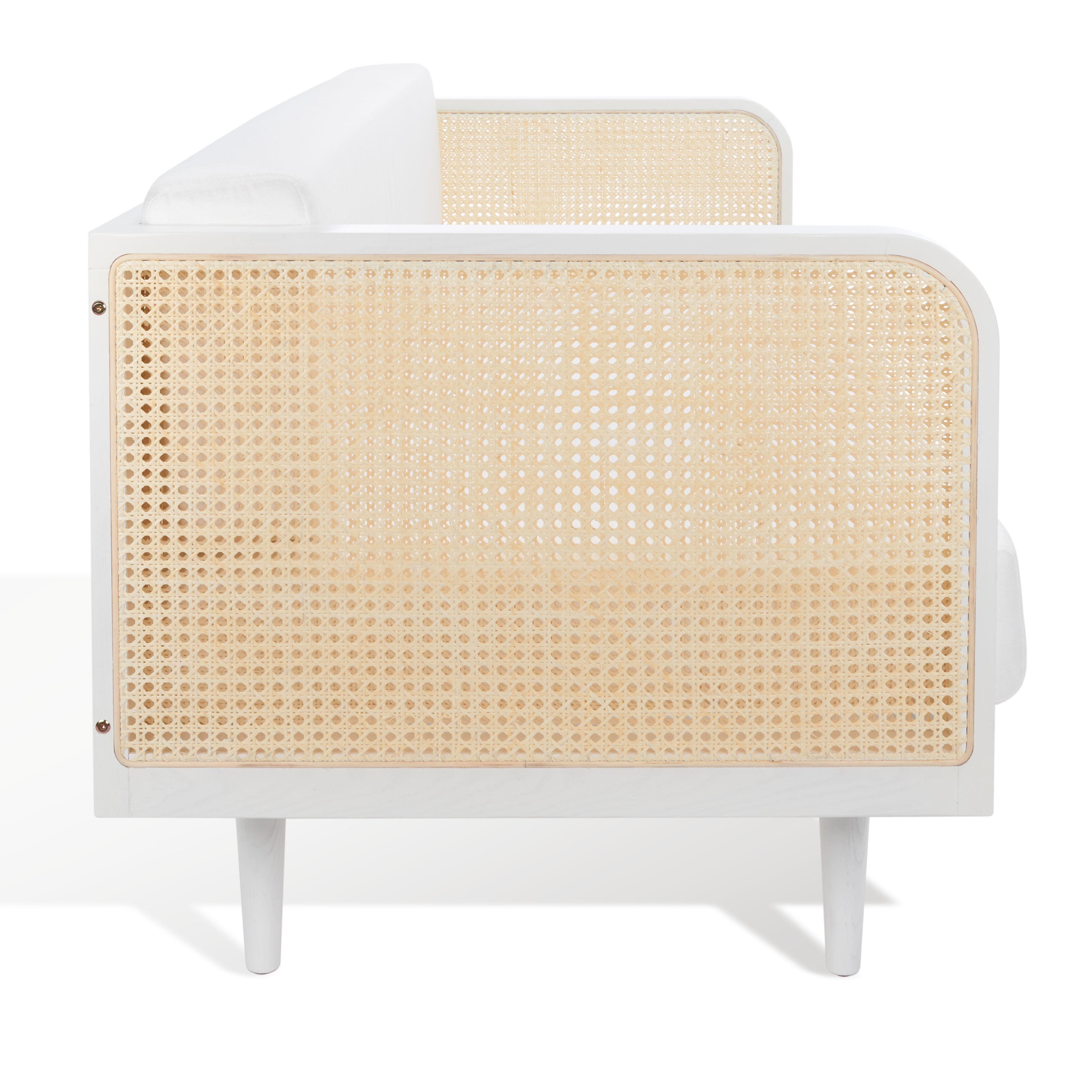 Safavieh Helena Sofa, White/Natural, large
