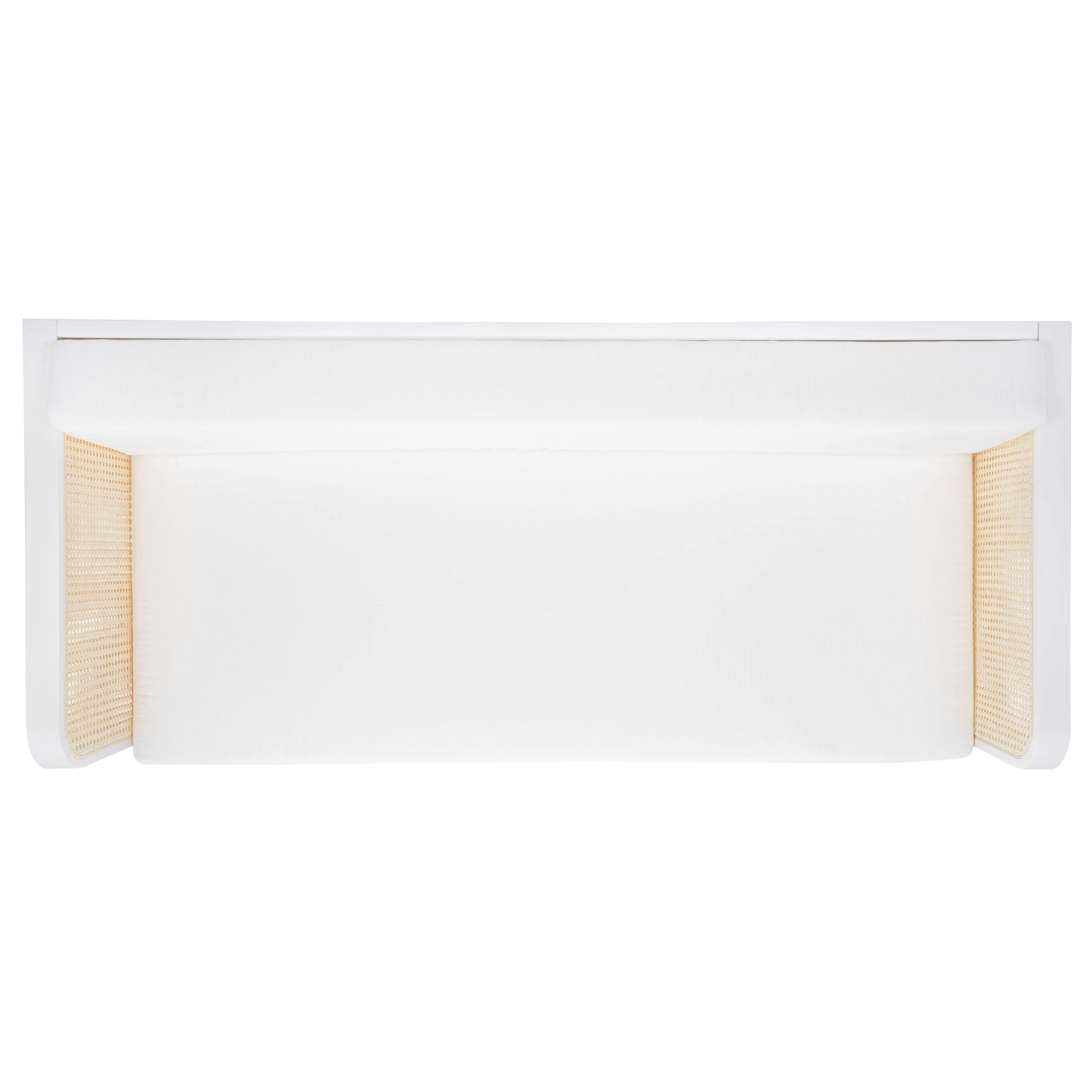Safavieh Helena Sofa, White/Natural, large