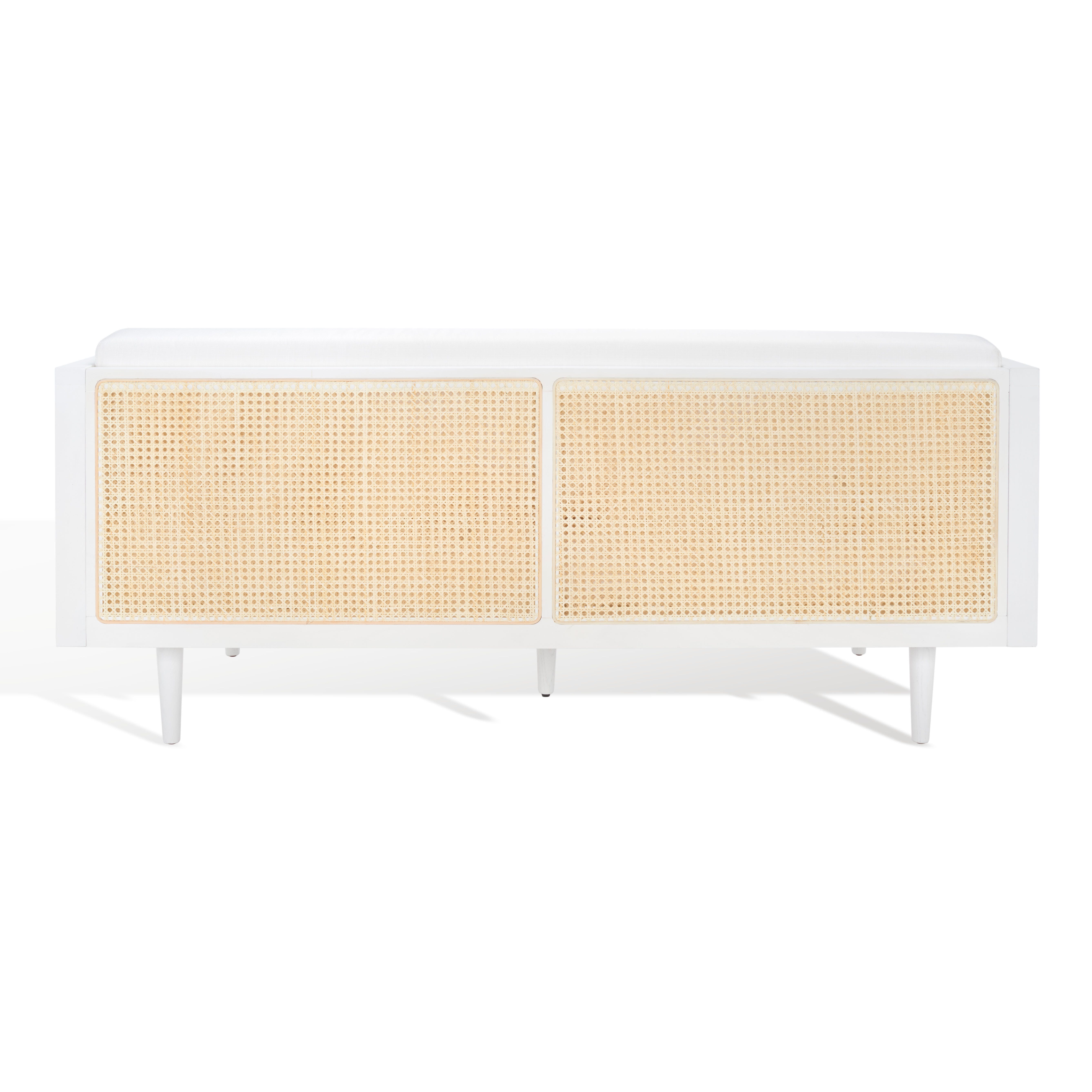 Safavieh Helena Sofa, White/Natural, large