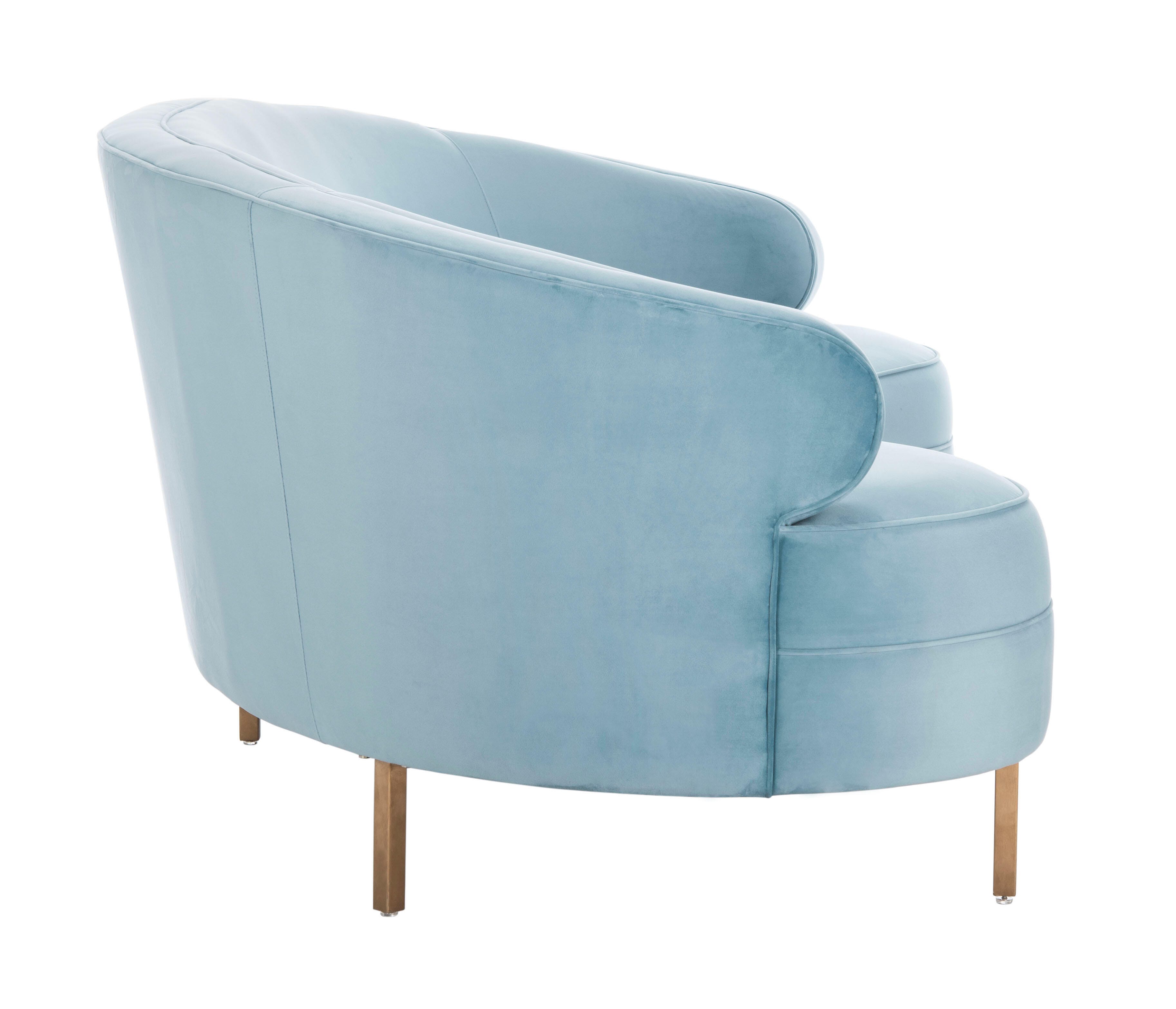 Safavieh Primrose Sofa, Light Blue, large