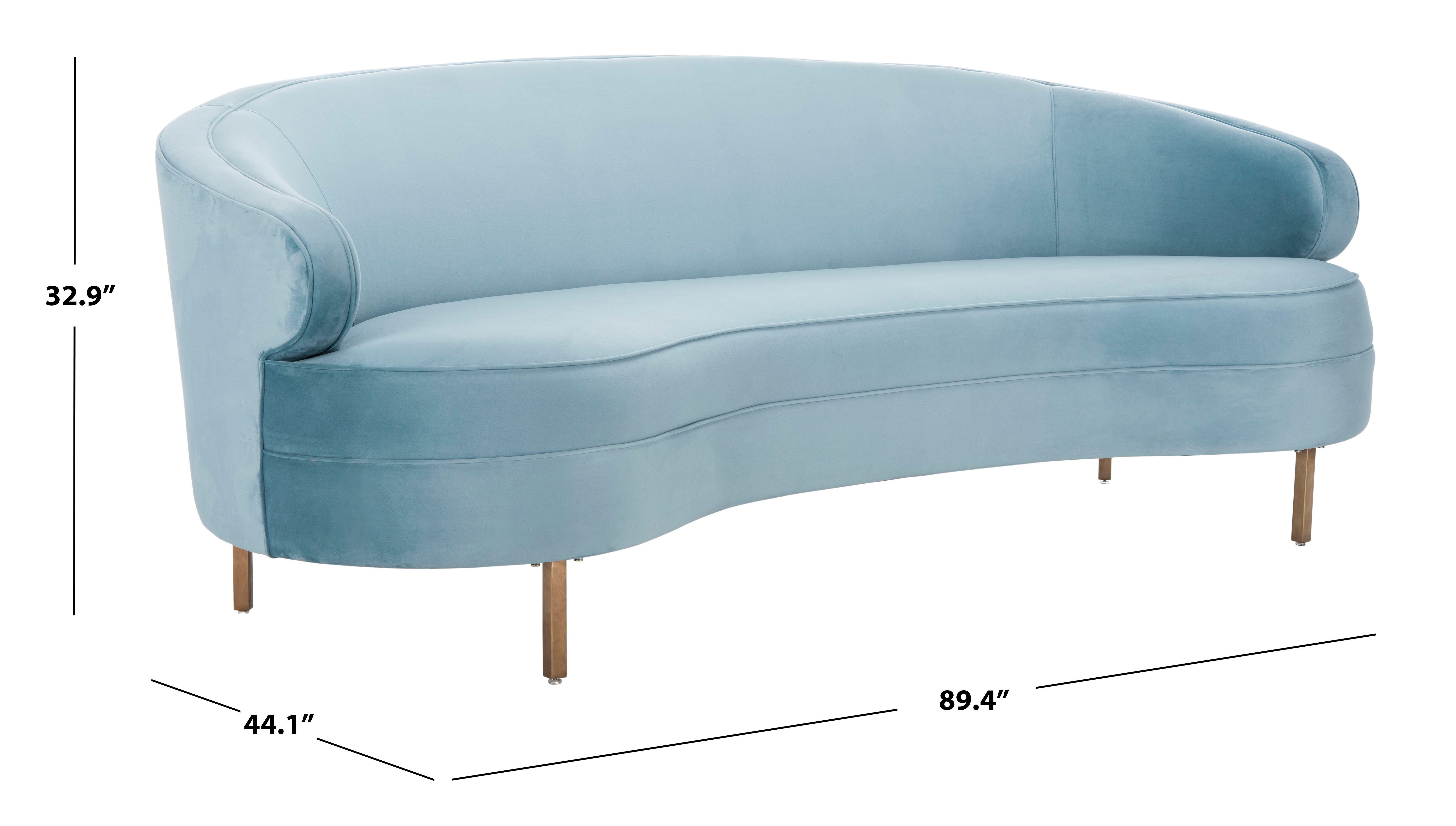Safavieh Primrose Sofa, Light Blue, large
