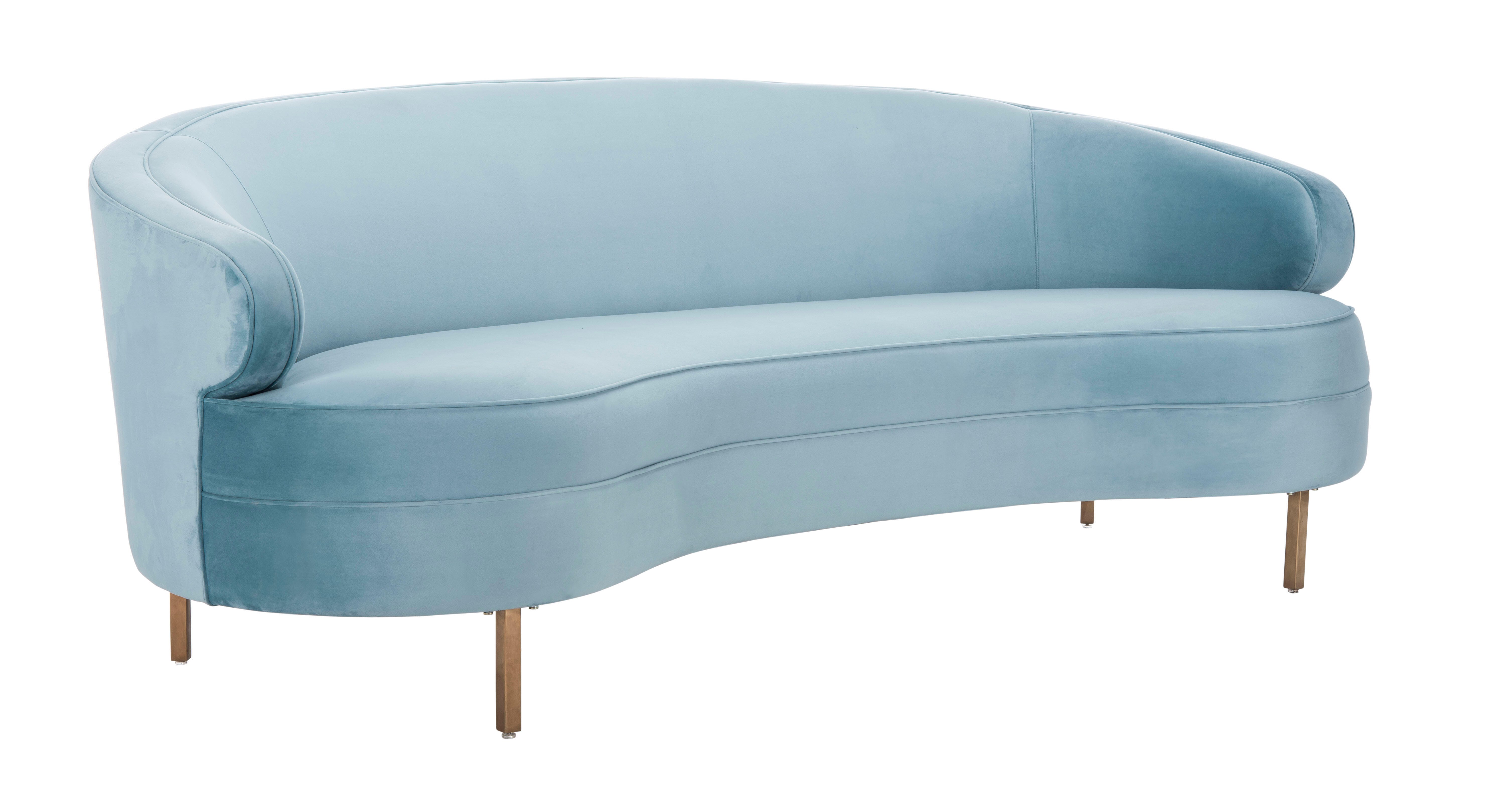 Safavieh Primrose Sofa, Light Blue, large