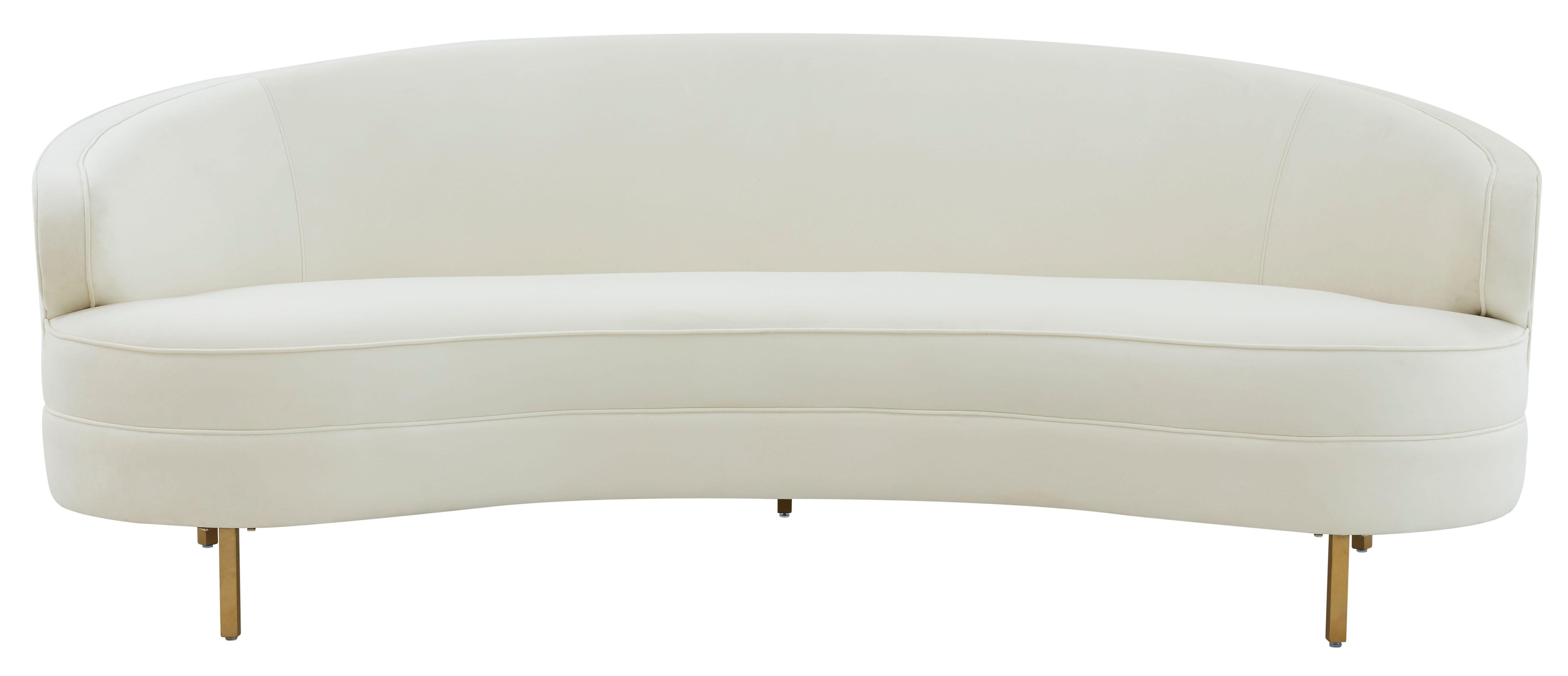 Safavieh Primrose Sofa, Creme/Gold, large