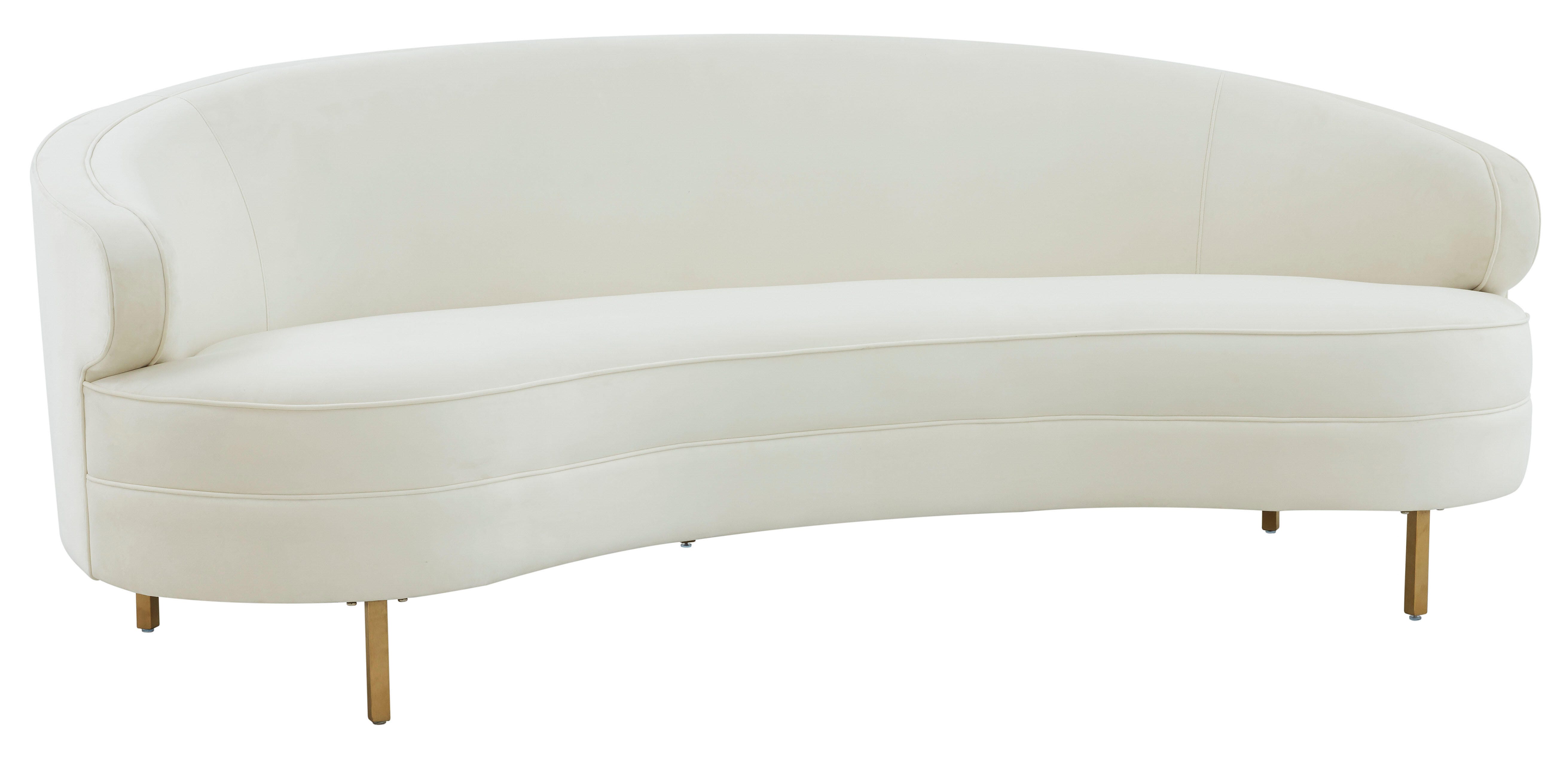 Safavieh Primrose Sofa, Creme/Gold, large