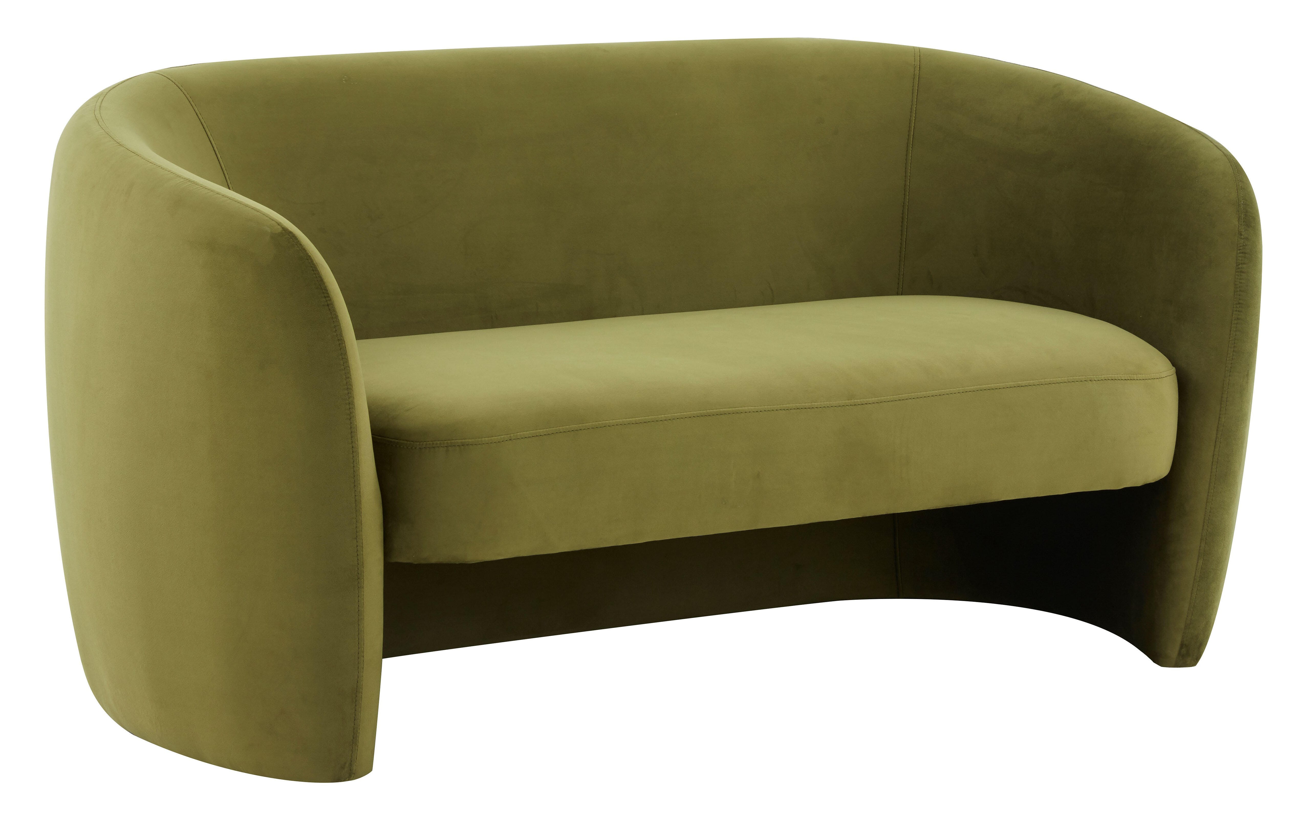 Safavieh Zhao Loveseat, Olive Green, large