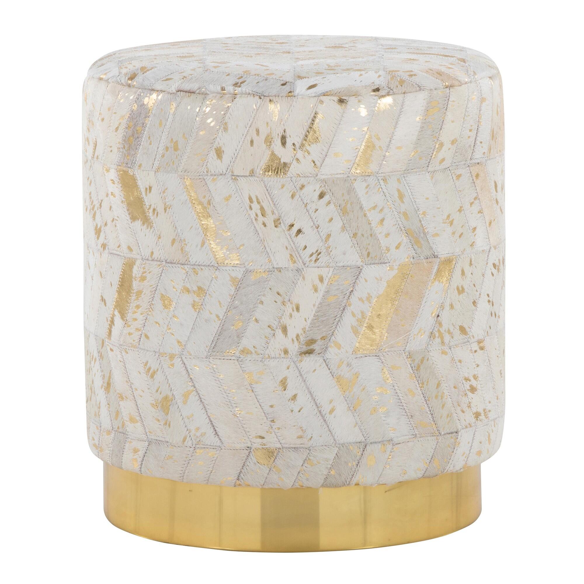 LumiSource Oro Ottoman, , large