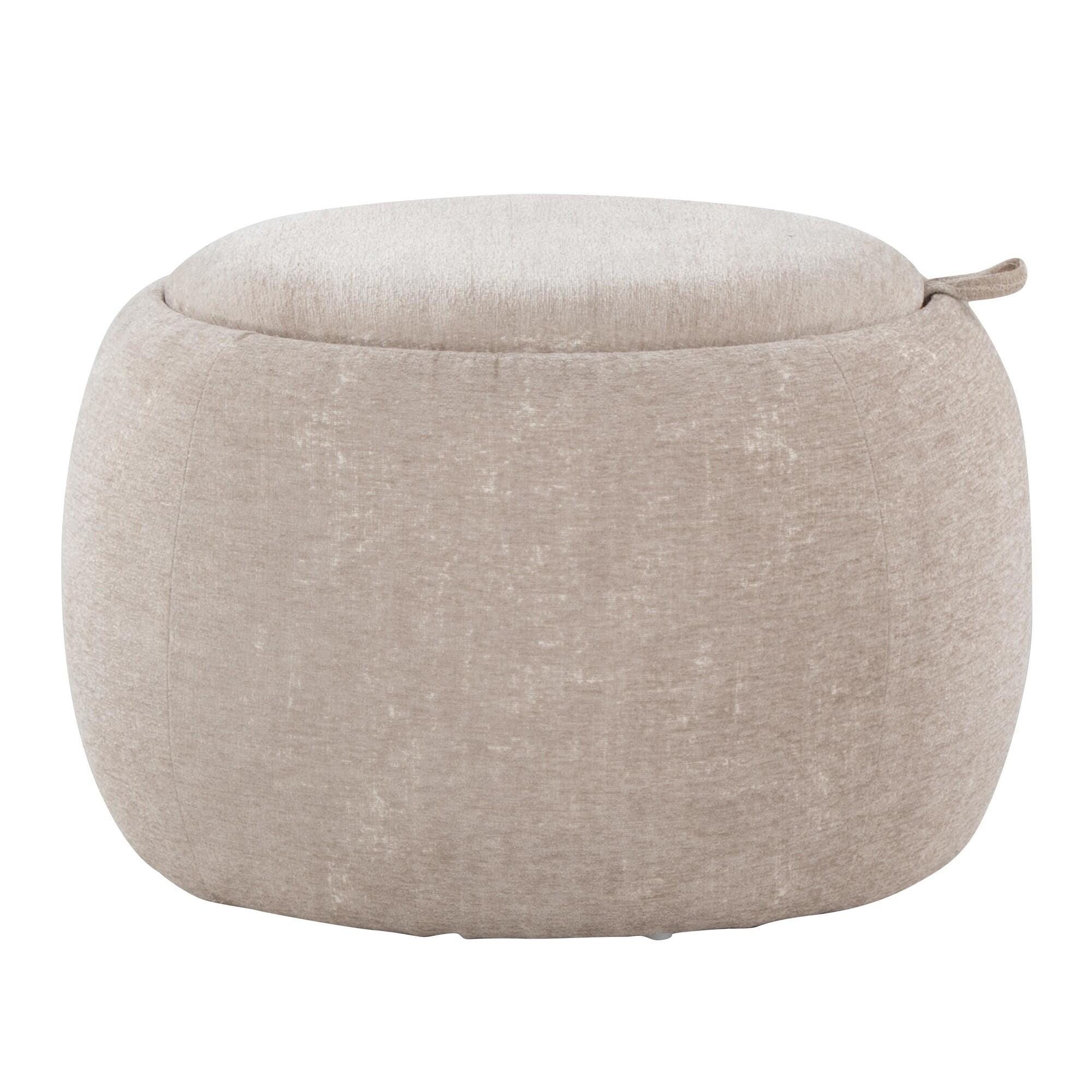 LumiSource Tray Ottoman, , large