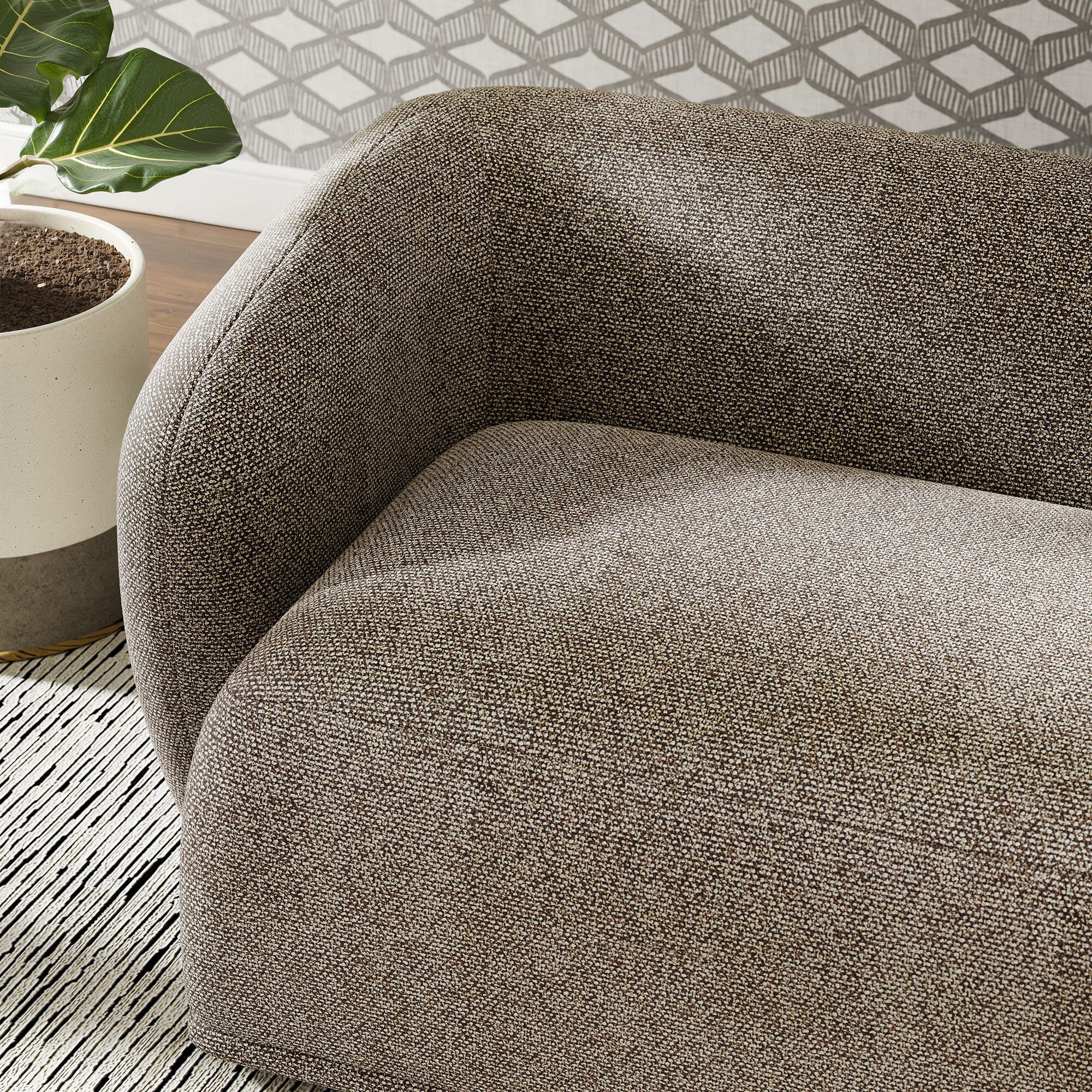 Modway Monica Sofa, Earth, large