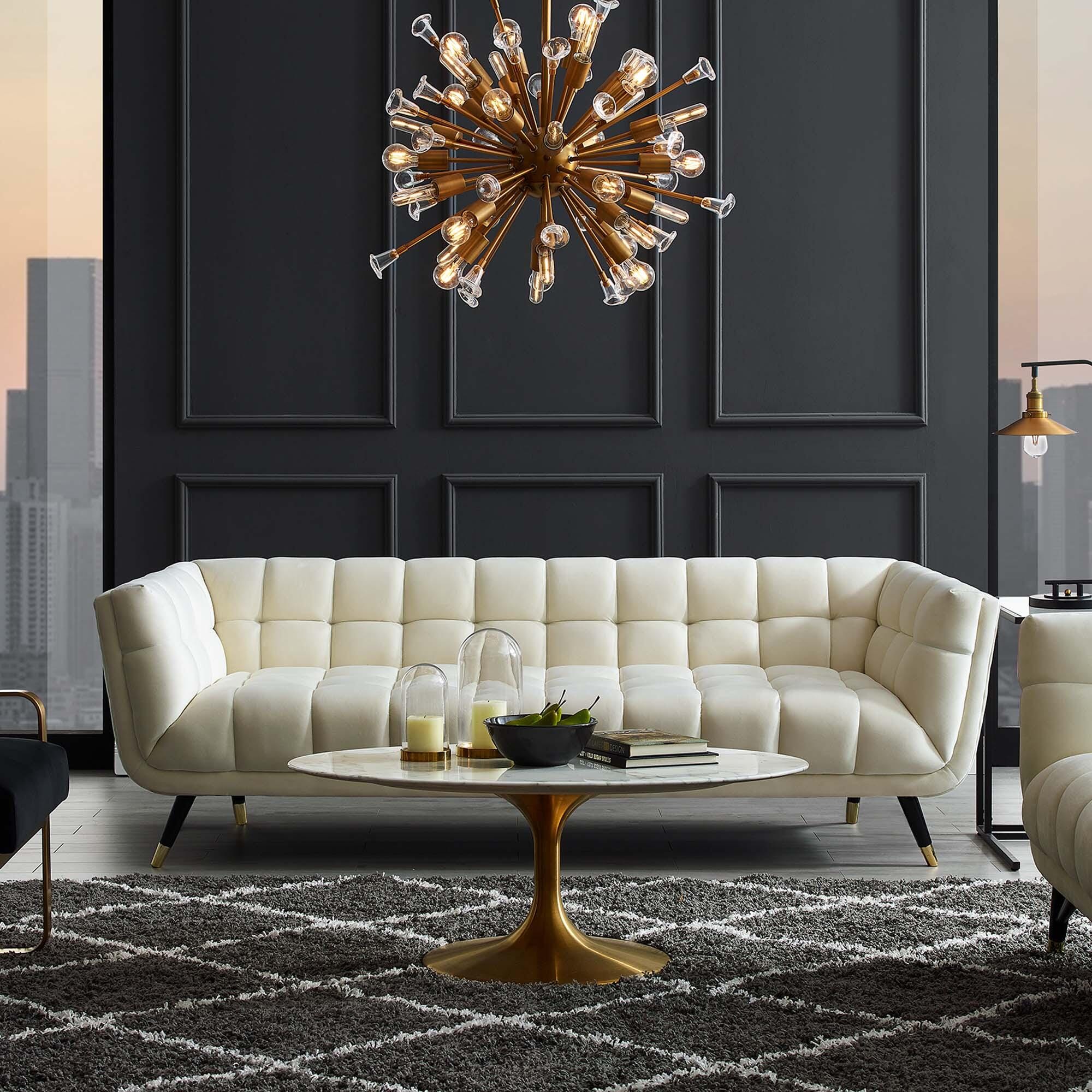 Modway Adept Sofa, Ivory, rollover