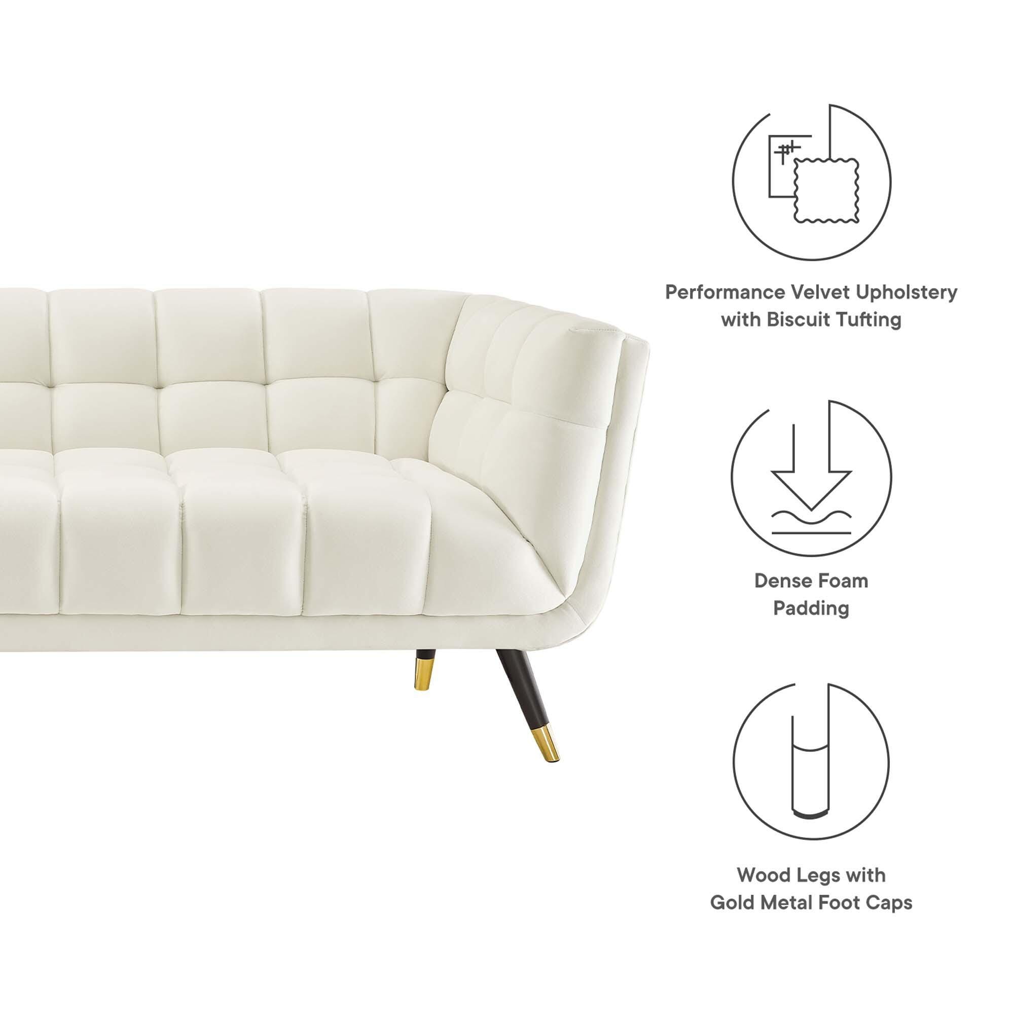 Modway Adept Sofa, Ivory, large