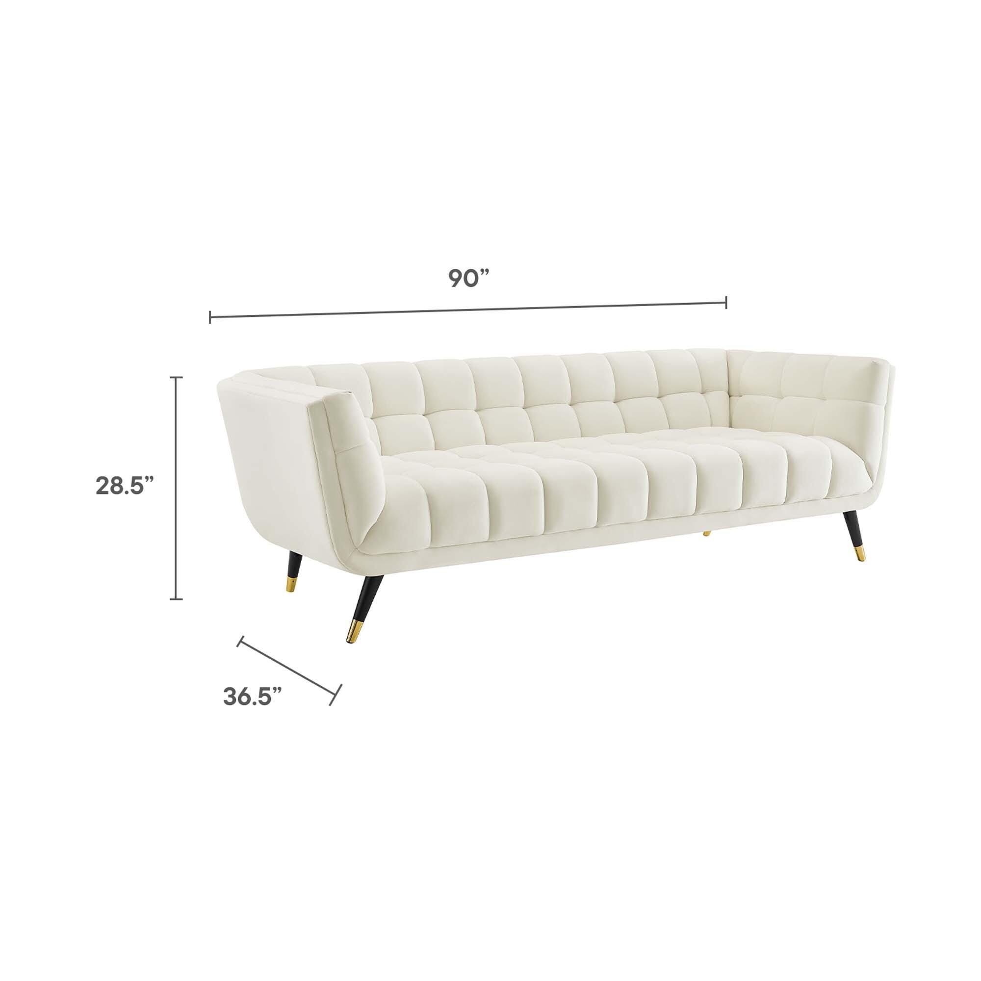 Modway Adept Sofa, Ivory, large
