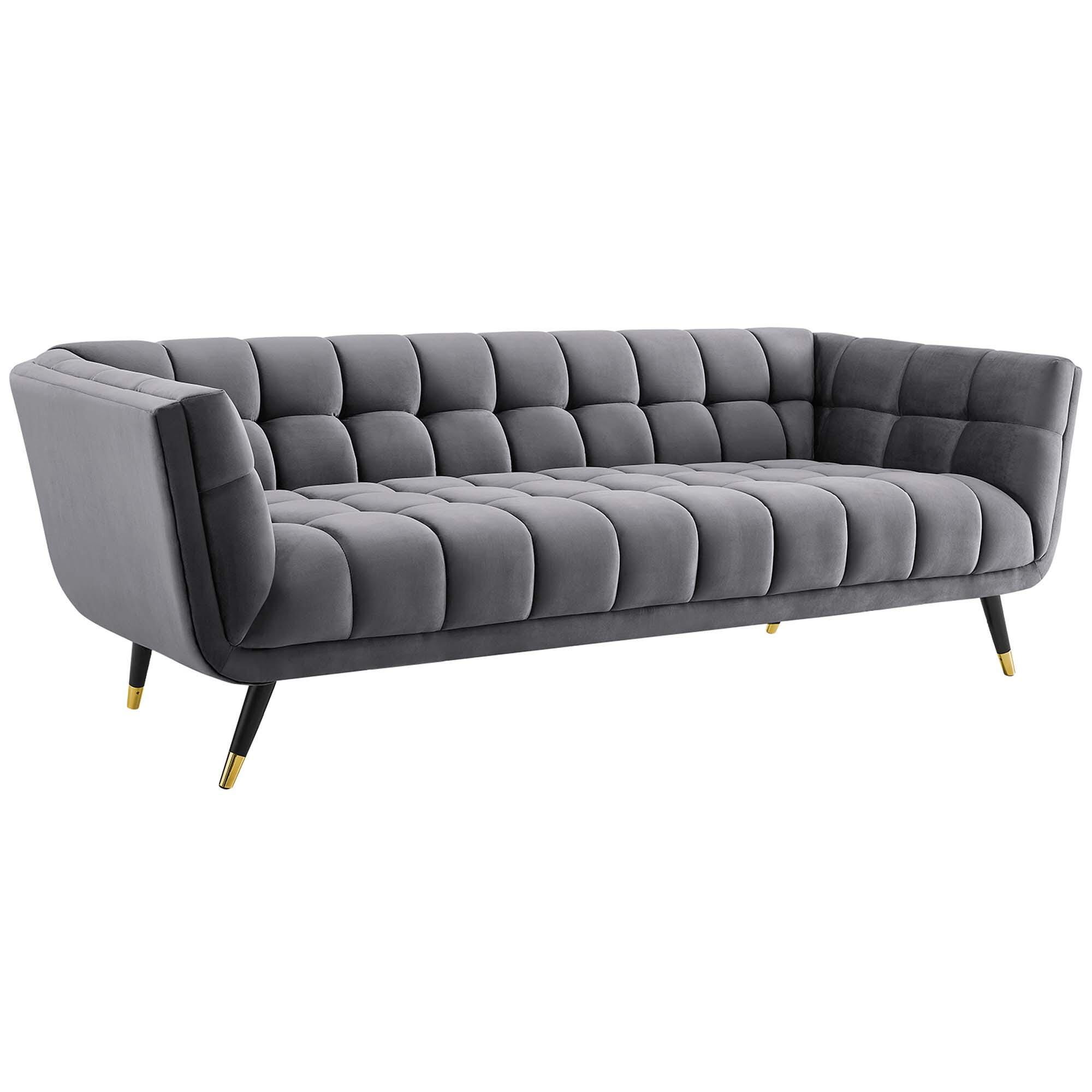 Modway Adept Sofa, Gray, large