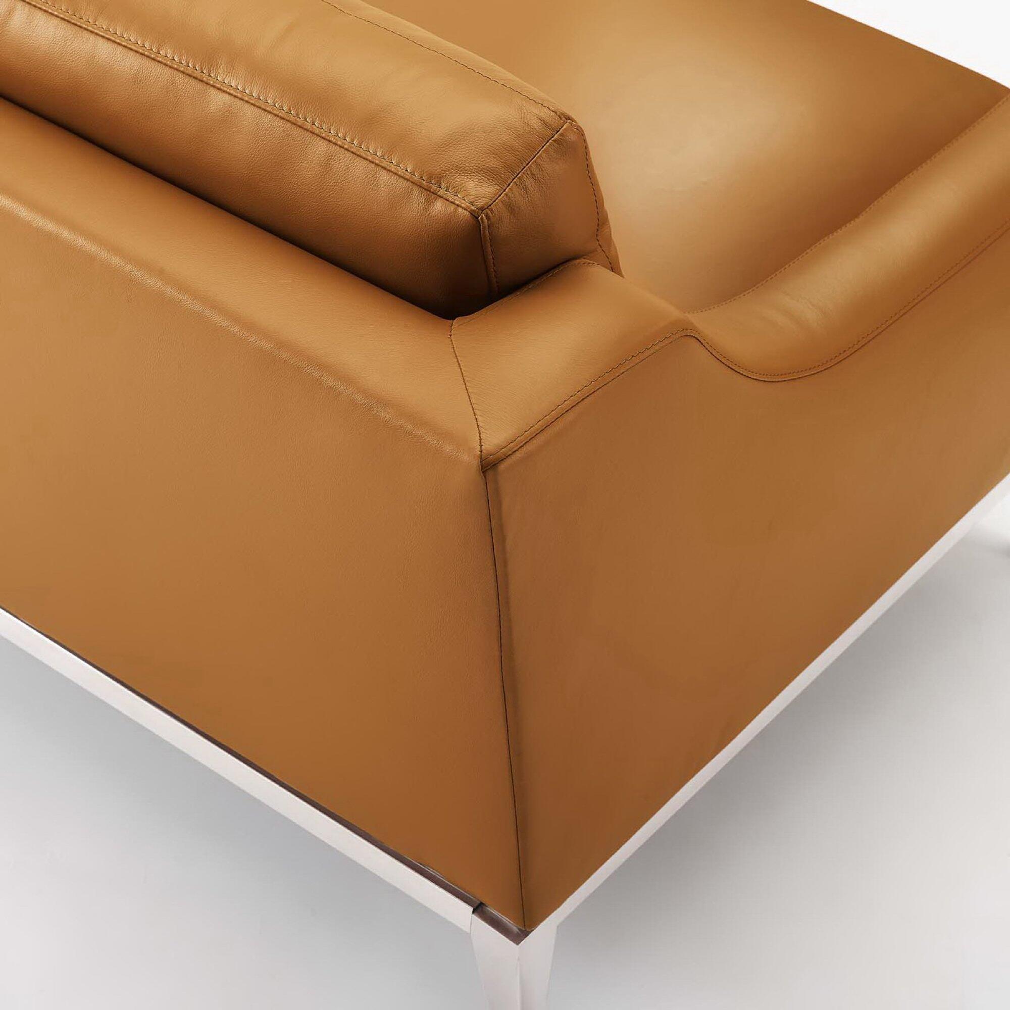 Modway Harness Leather Sofa, , large